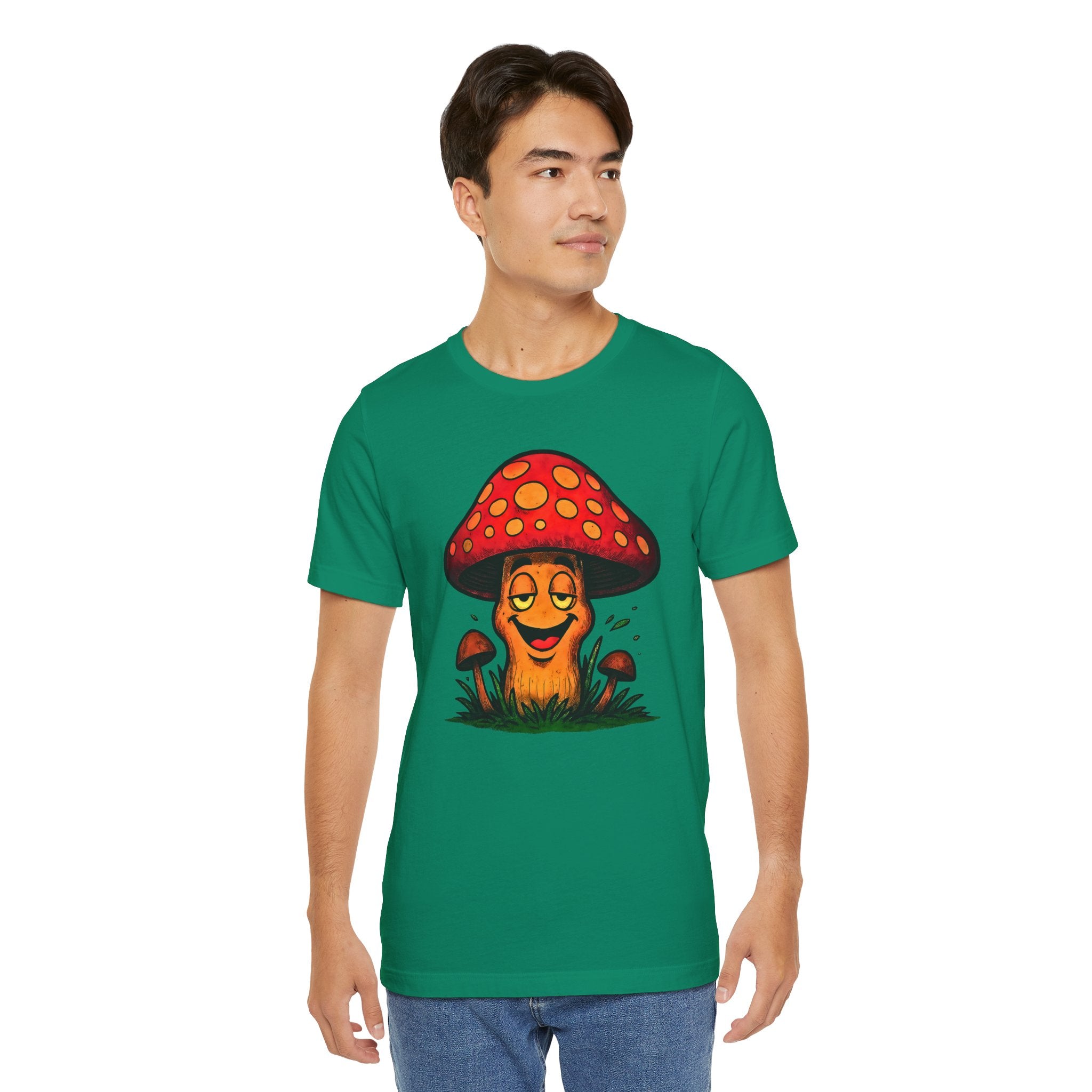 Smiling Psychedelic Mushroom Tee