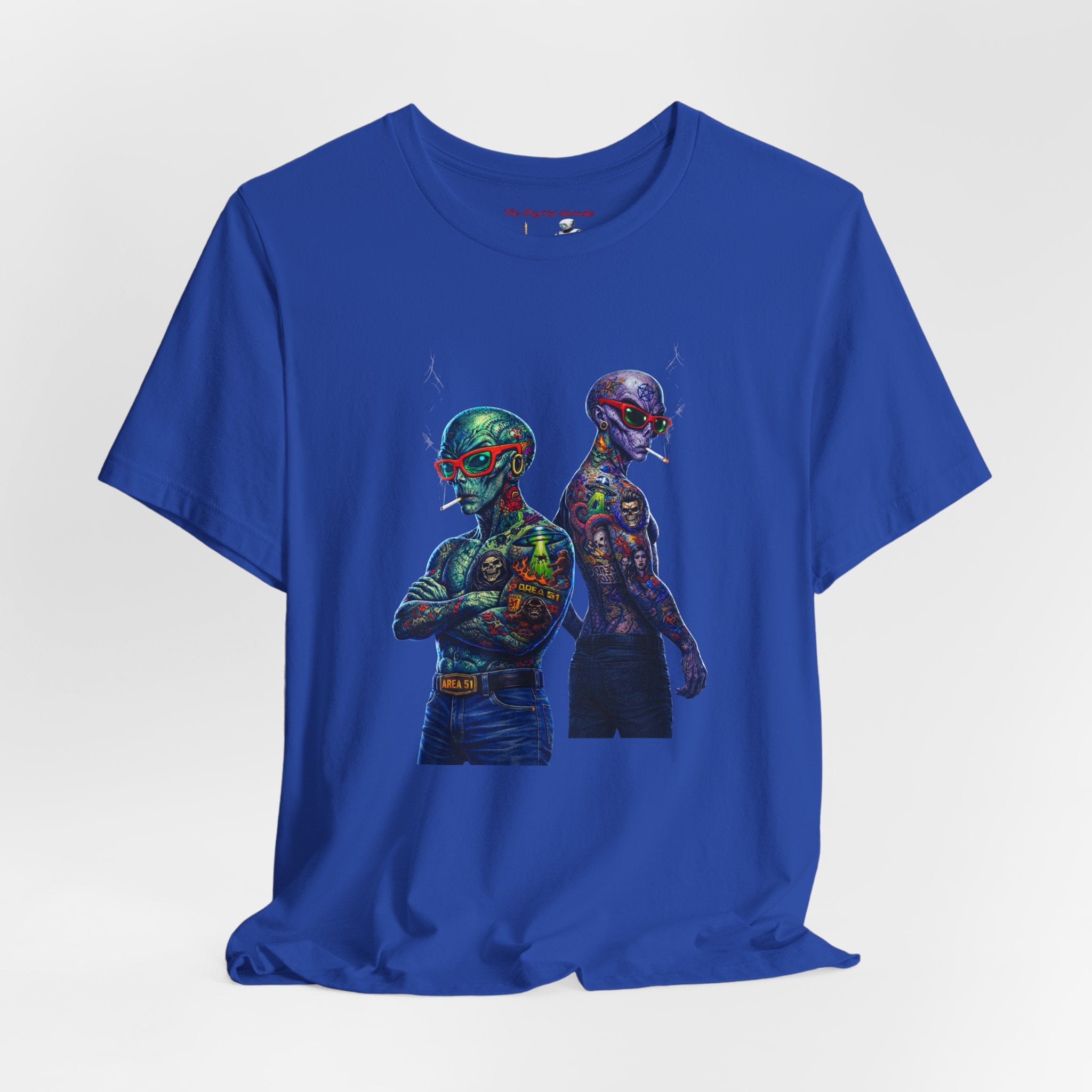Gangster Alien Unisex Jersey Short Sleeve Tee