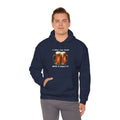 Hoodie - "I Like My Kale With A Silent K" Beer Cheers Graphic Hoodie