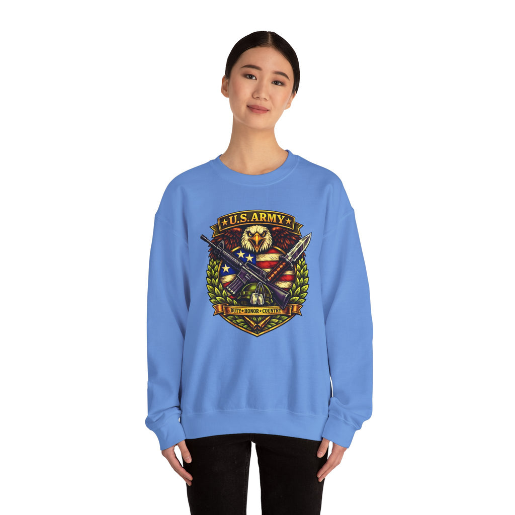 U.S. Army Duty, Honor, Country Crewneck Sweatshirt