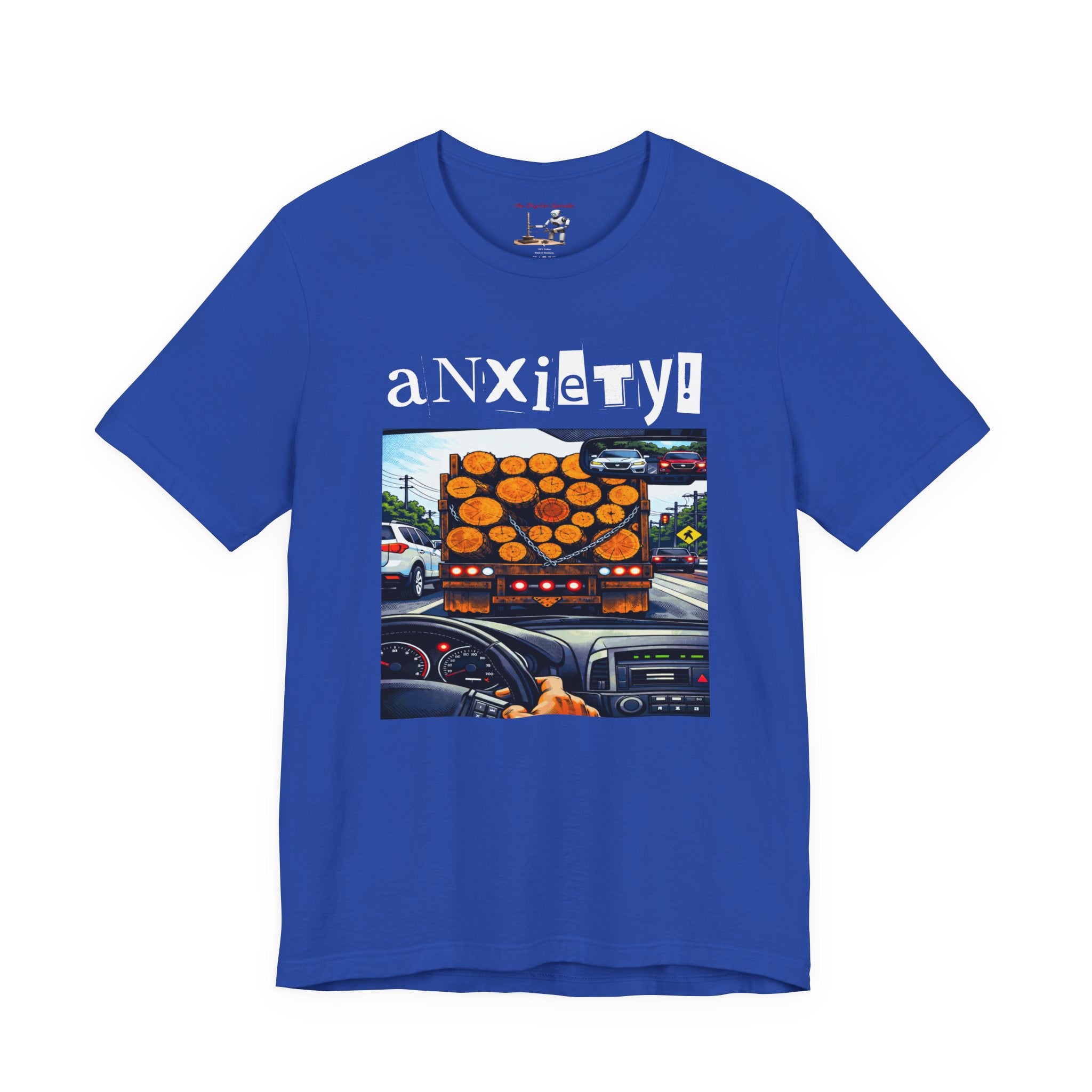 Anxiety GEN X/Millennial Graphic Tee — Humorous Mental Health T-Shirt