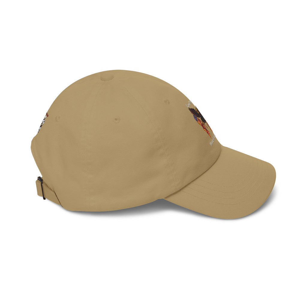 Land Of The Free Classic Dad Cap — Patriotic Eagle Embroidered Baseball Hat
