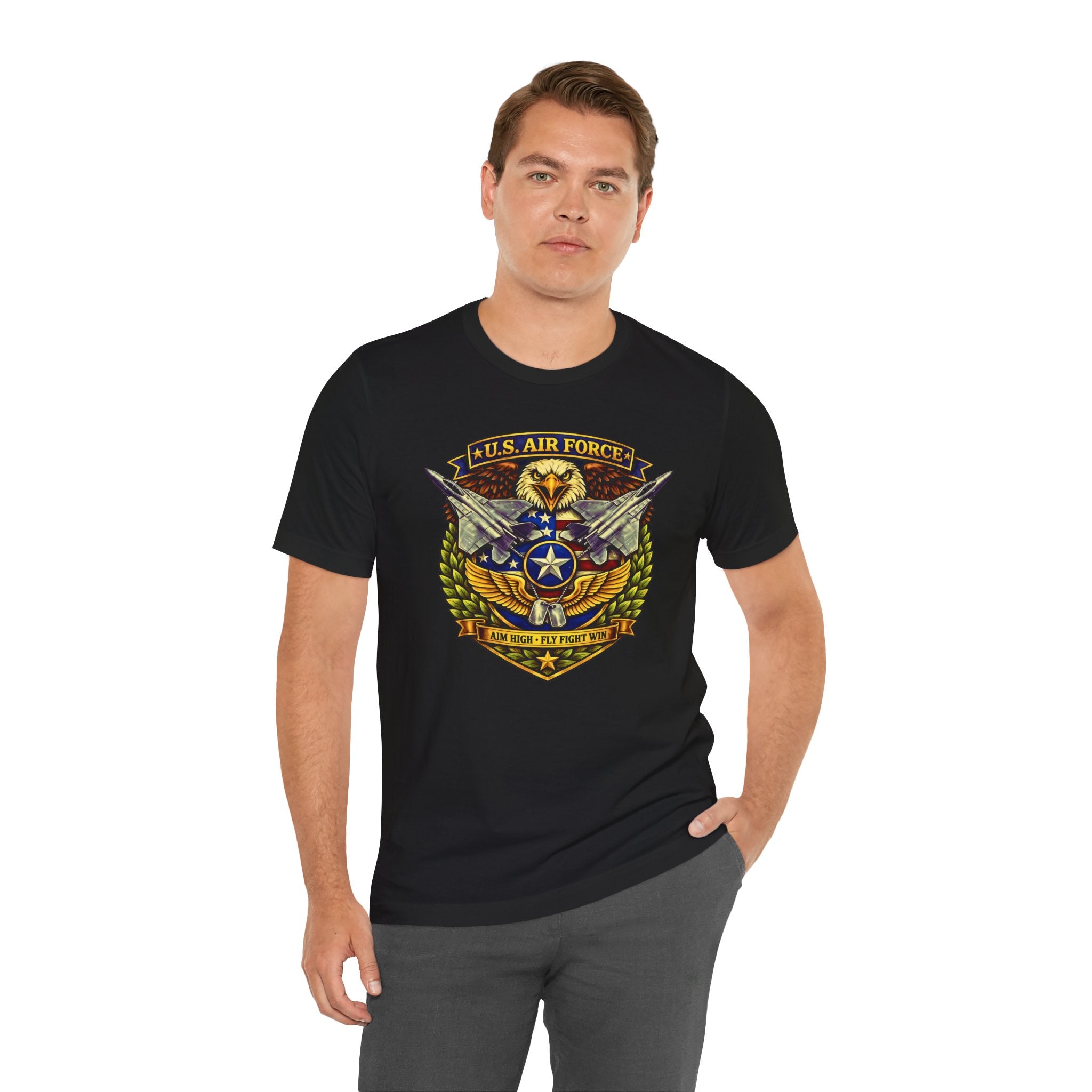 U.S. Air Force 'Aim High, Fly-Fight-Win' T‑Shirt