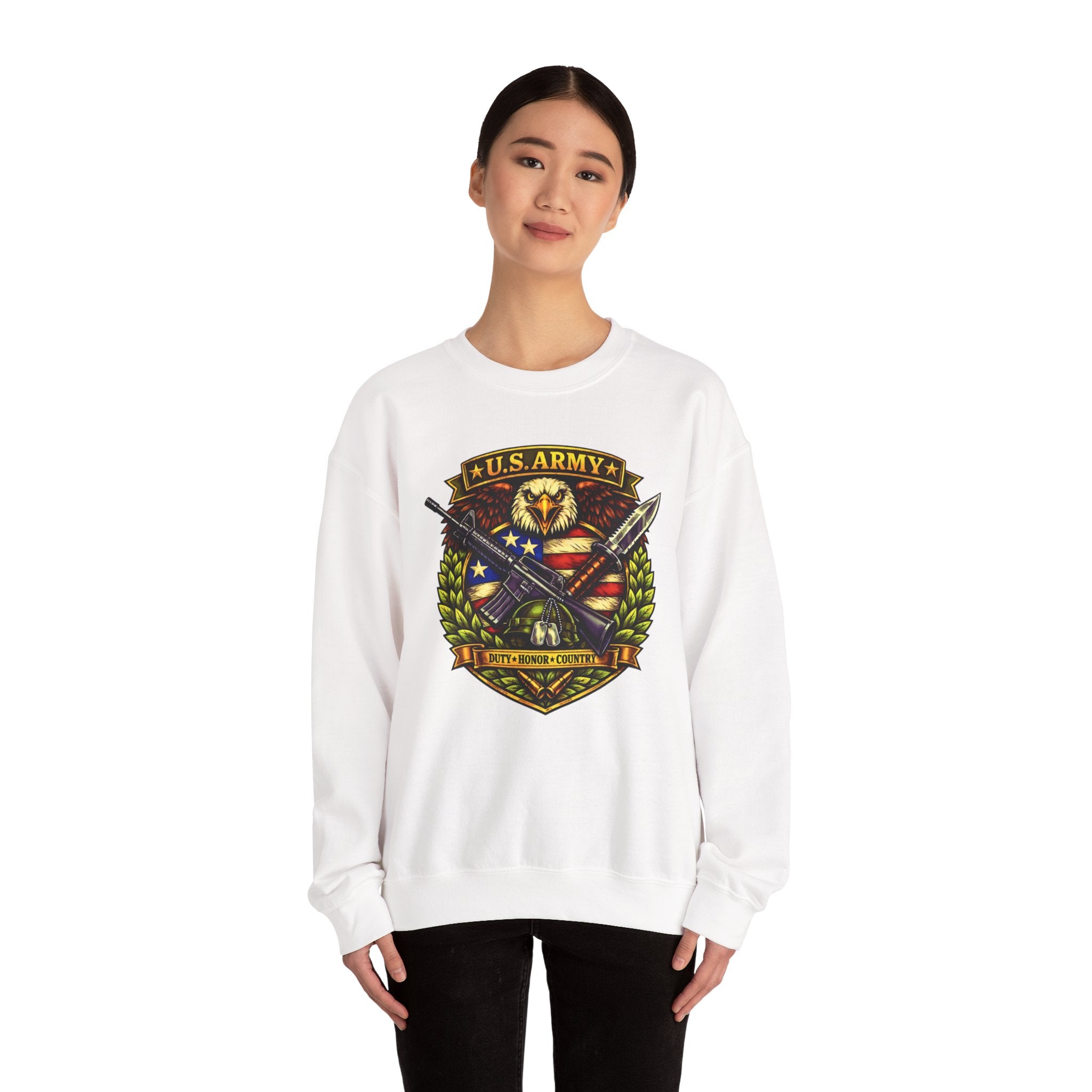 U.S. Army Duty, Honor, Country Crewneck Sweatshirt