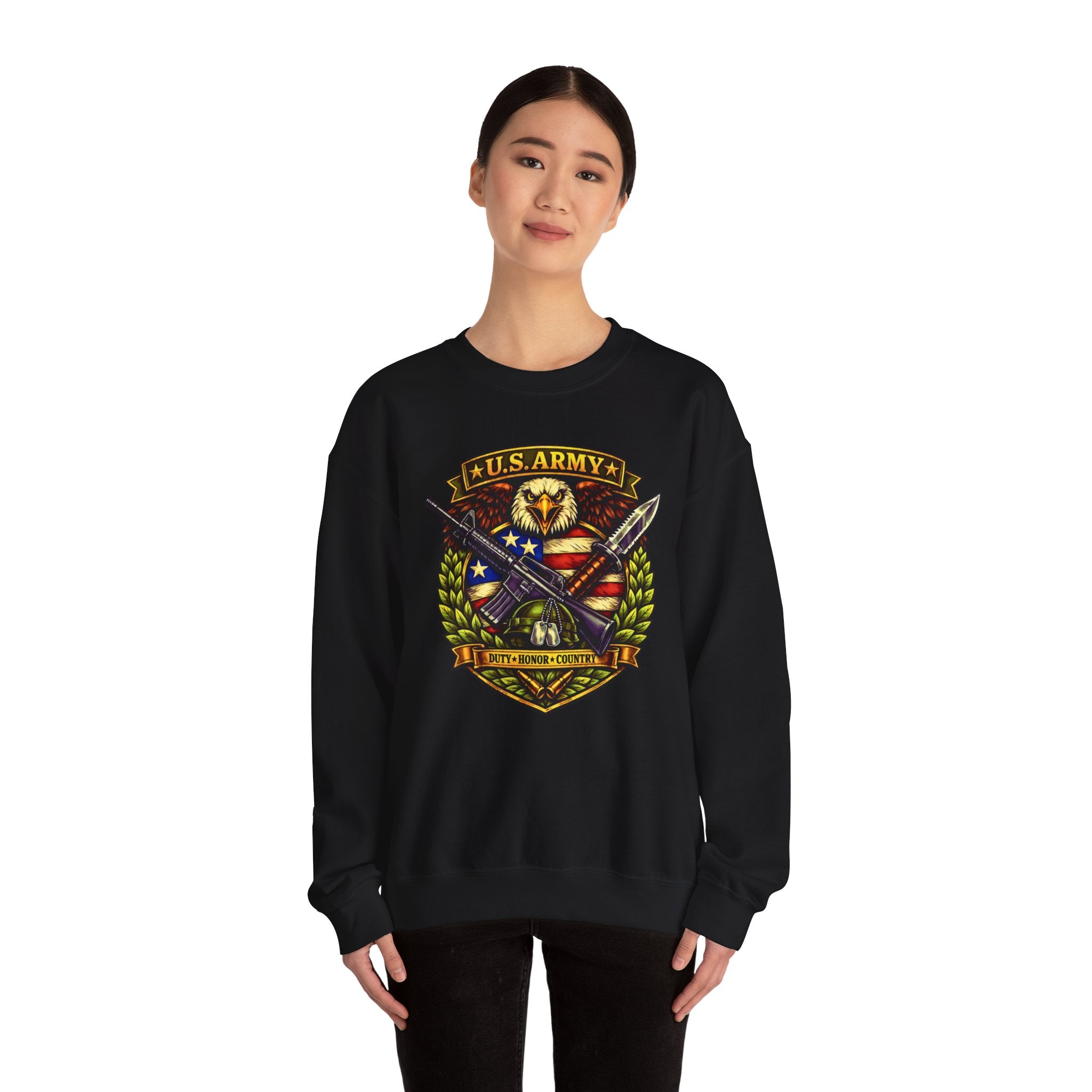U.S. Army Duty, Honor, Country Crewneck Sweatshirt