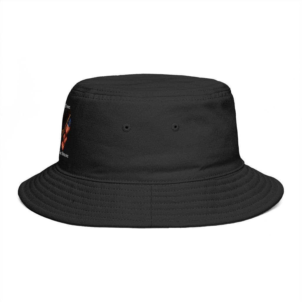 "Land of the Free, Home of the Brave" Bucket Hat