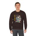 Salute Military Crewneck Sweatshirt — Tactical Kneeling Soldier Design