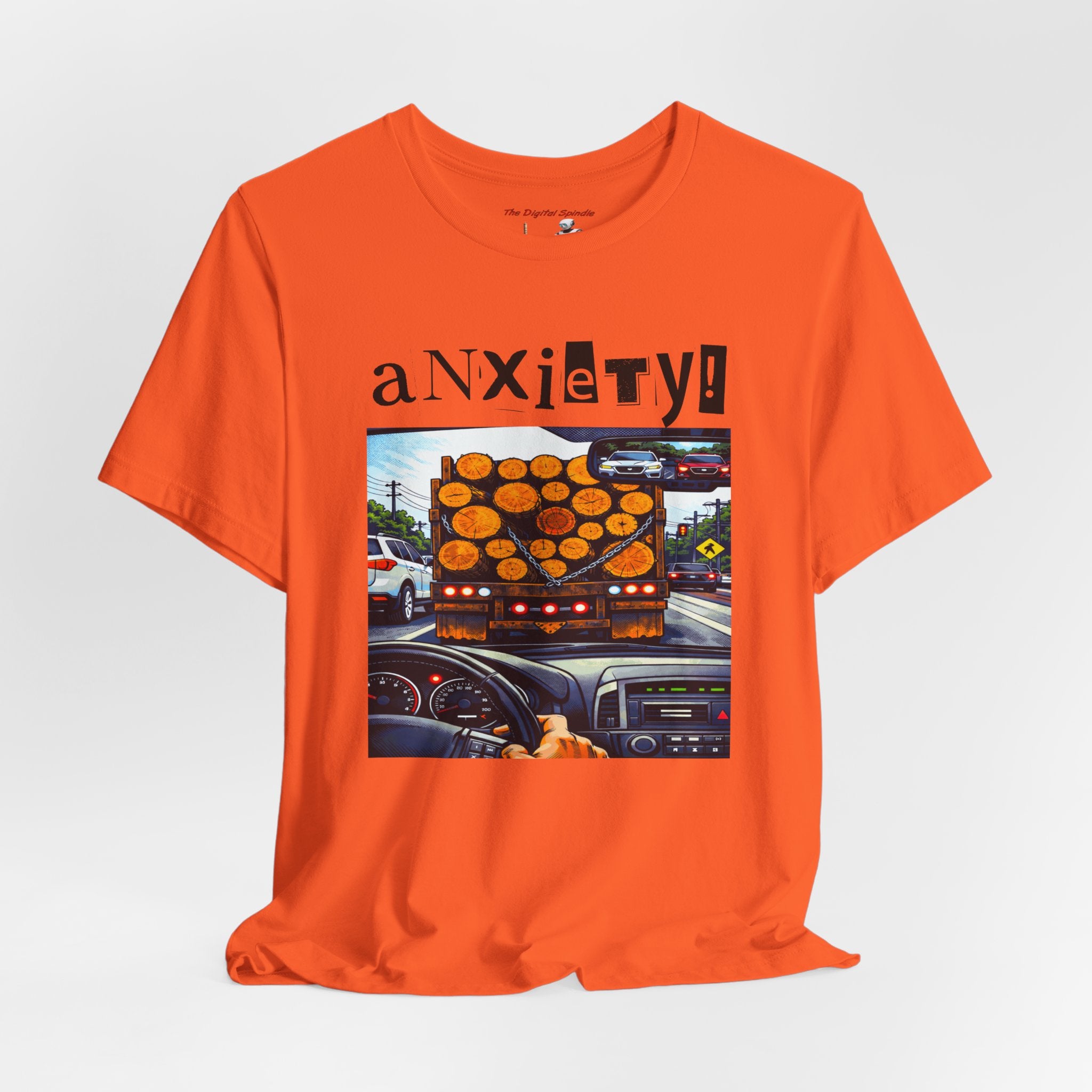 Anxiety Roadview Tee — Graphic Mental Health Awareness T-Shirt