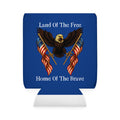 'Land of the Free, Home of the Brave' Can Cooler Sleeve