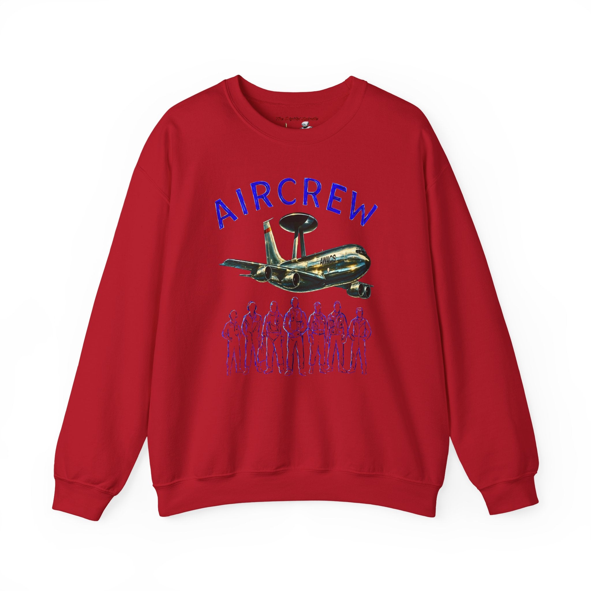 Aircrew Military Plane Graphic Sweatshirt