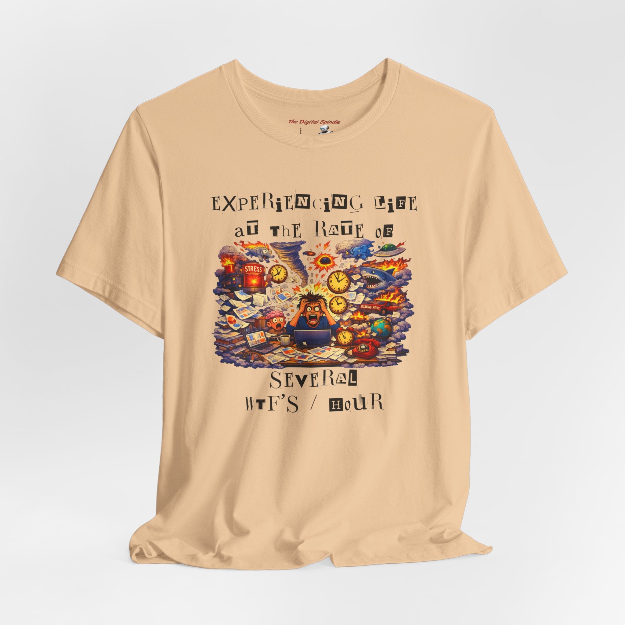 "Experiencing Life At The Rate Of Several Wtf's / Hour" Graphic Tee