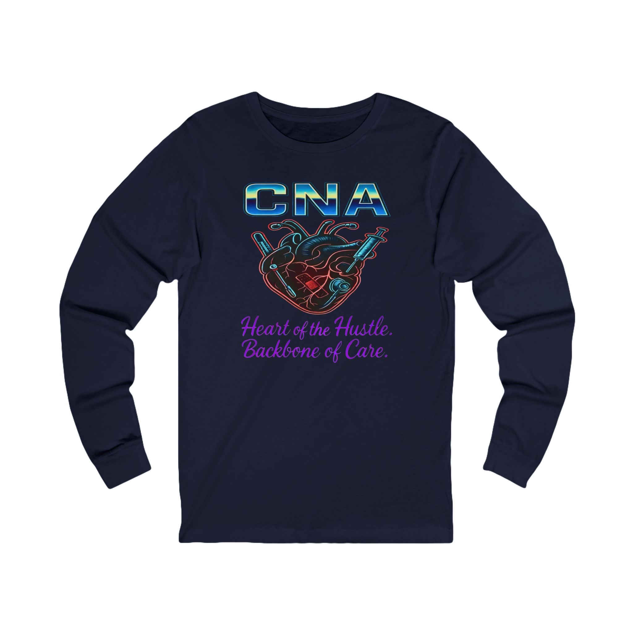 CNA Heart of the Hustle Long Sleeve Tee