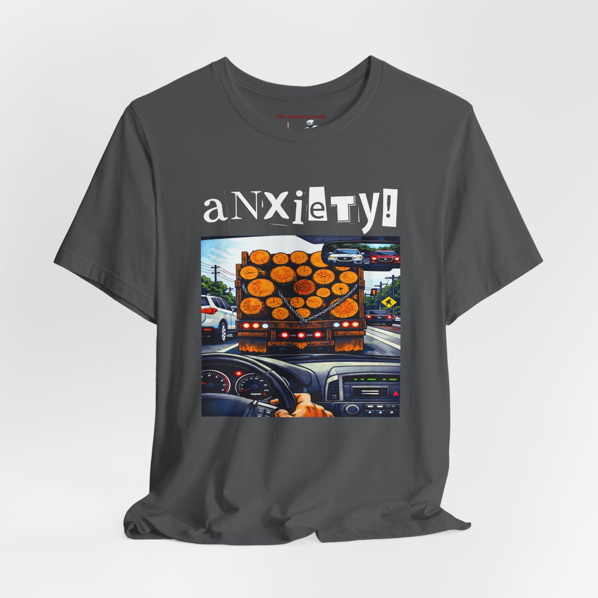 Anxiety GEN X/Millennial Graphic Tee — Humorous Mental Health T-Shirt