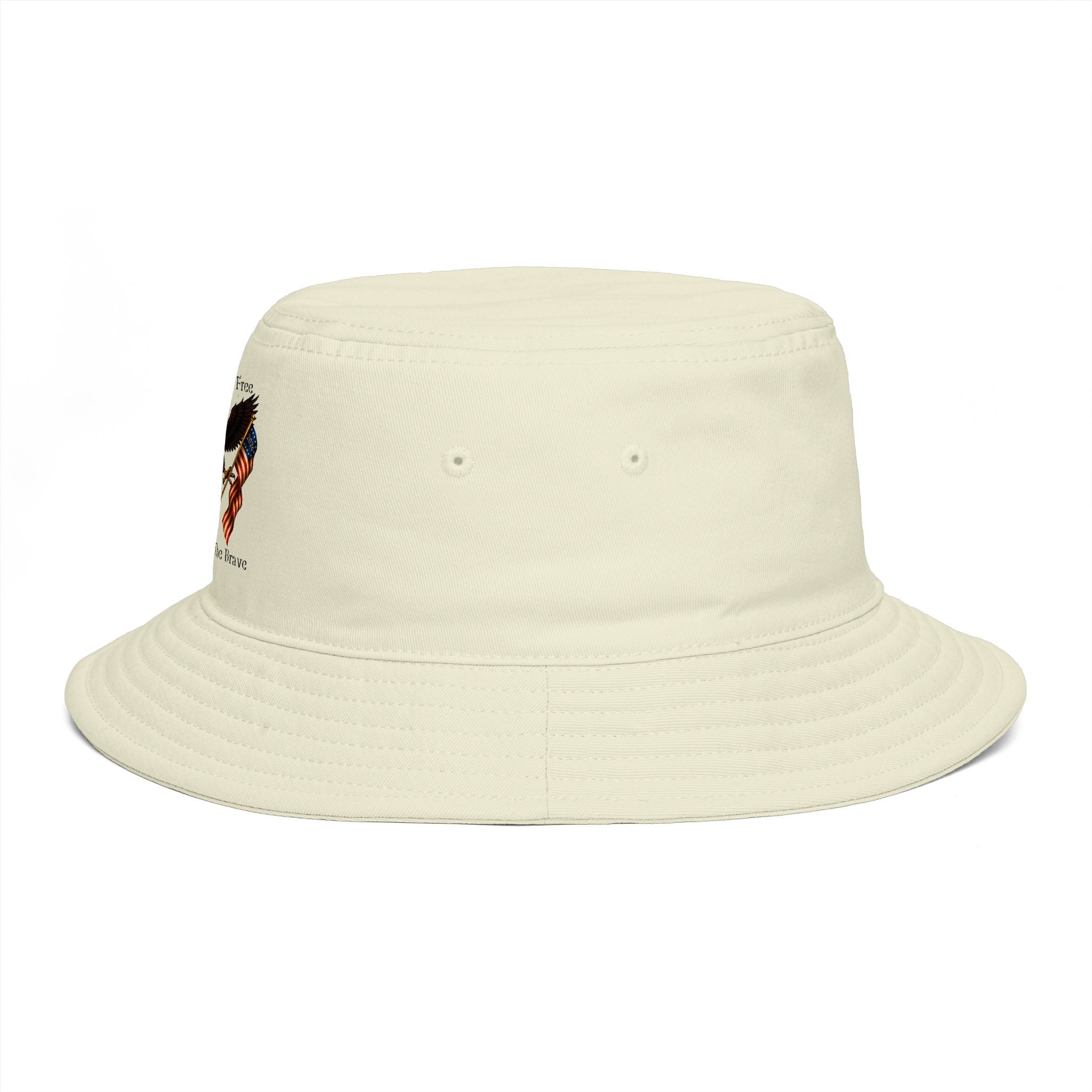 "Land of the Free, Home of the Brave" Bucket Hat