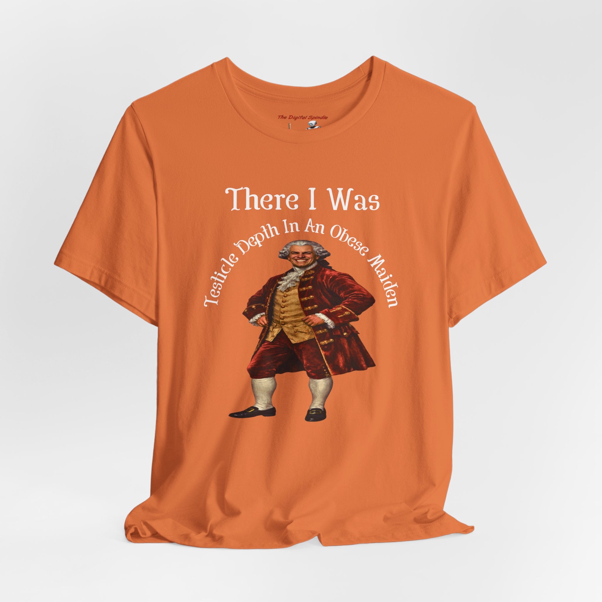 There I Was Tee — Vintage Gentleman Illustration