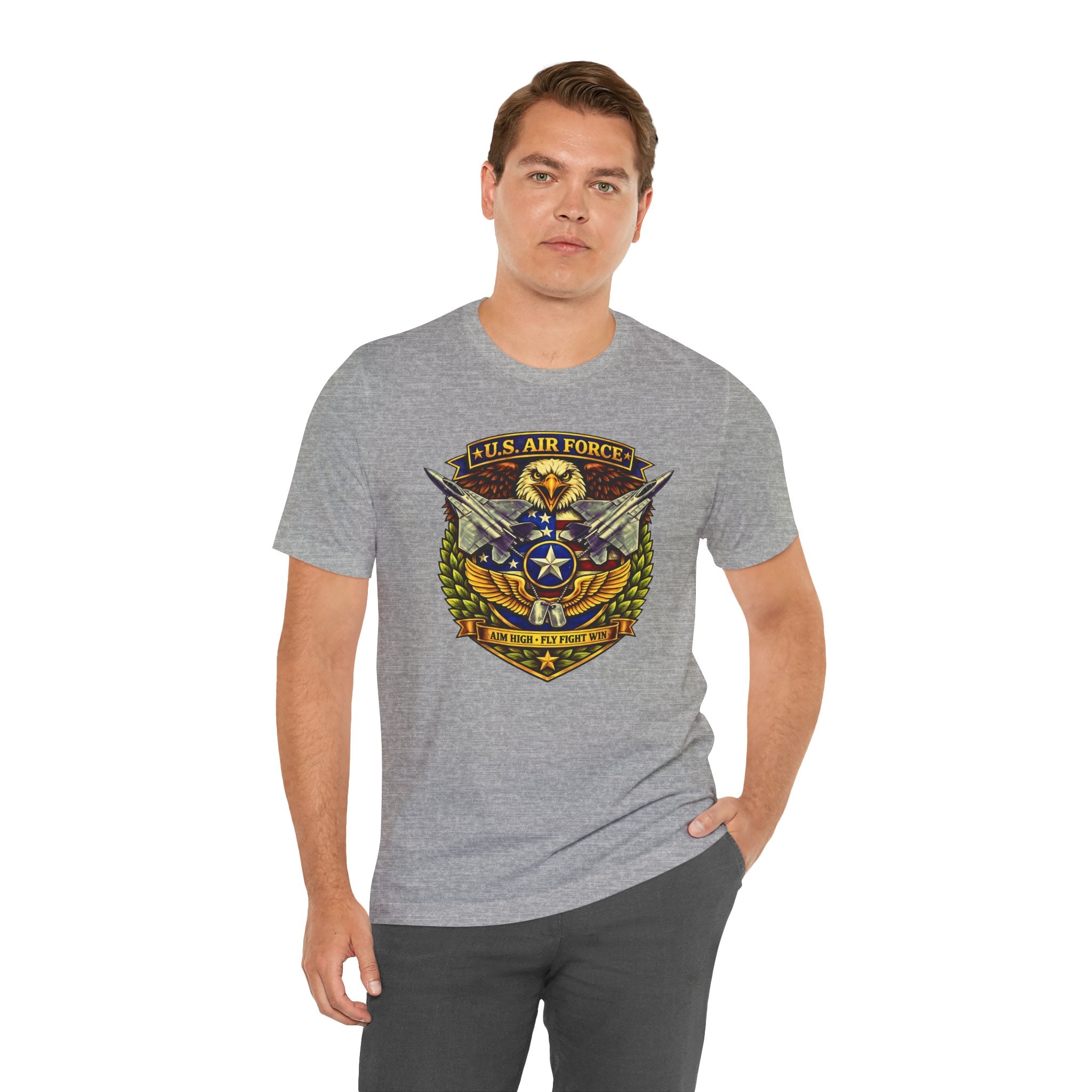 U.S. Air Force 'Aim High, Fly-Fight-Win' T‑Shirt