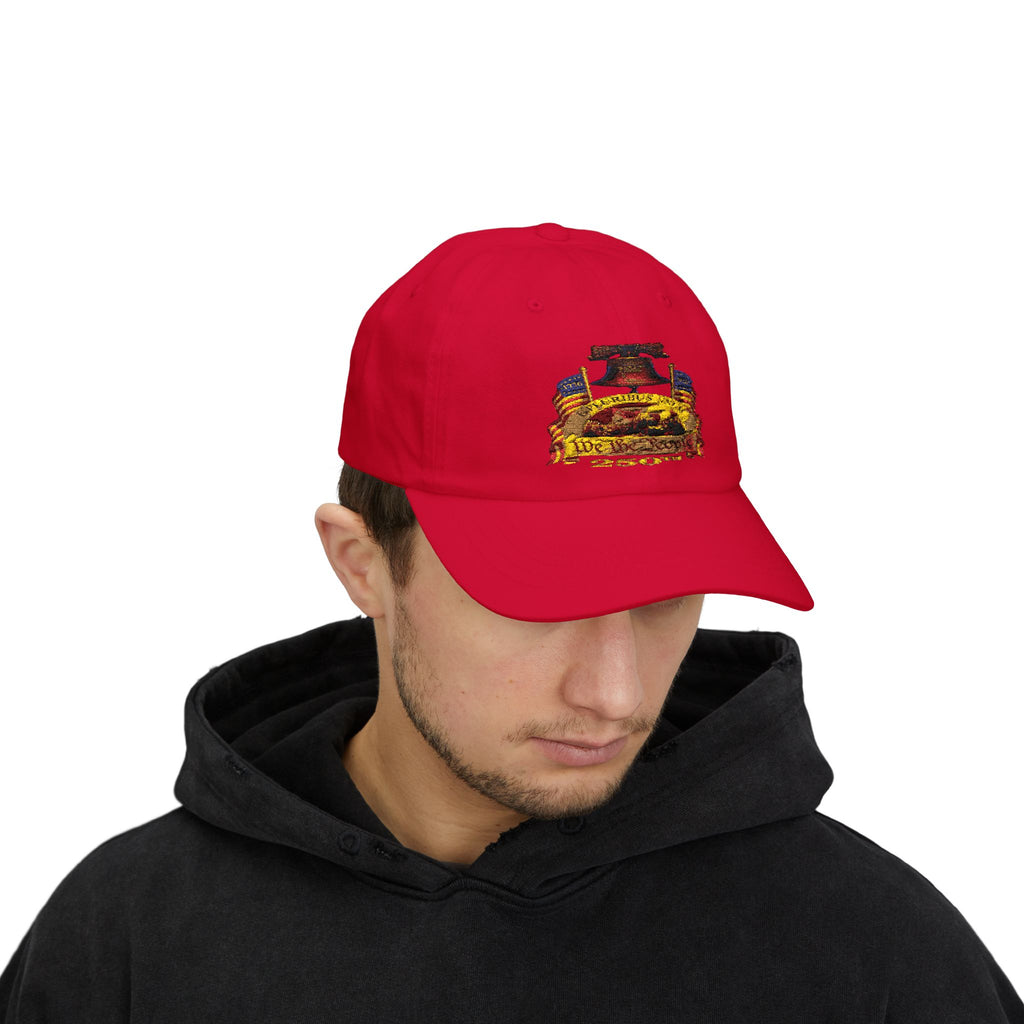 "We The People" Dad Cap — Vintage Keystone Flag Baseball Hat
