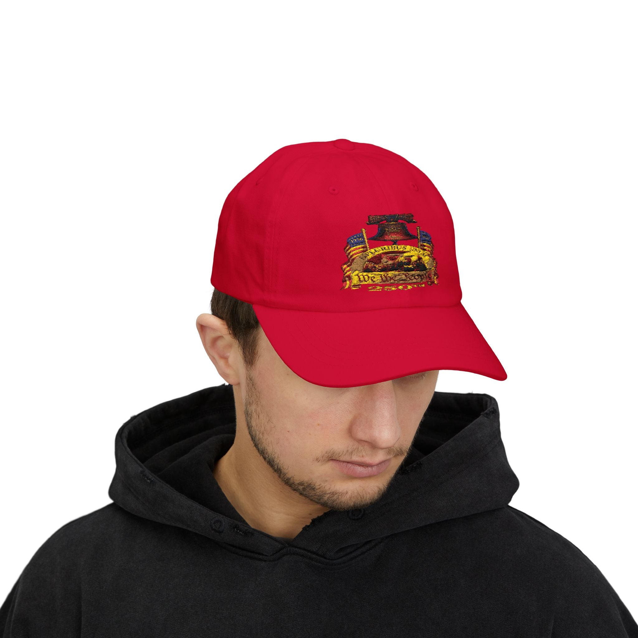 "We The People" Dad Cap — Vintage Keystone Flag Baseball Hat