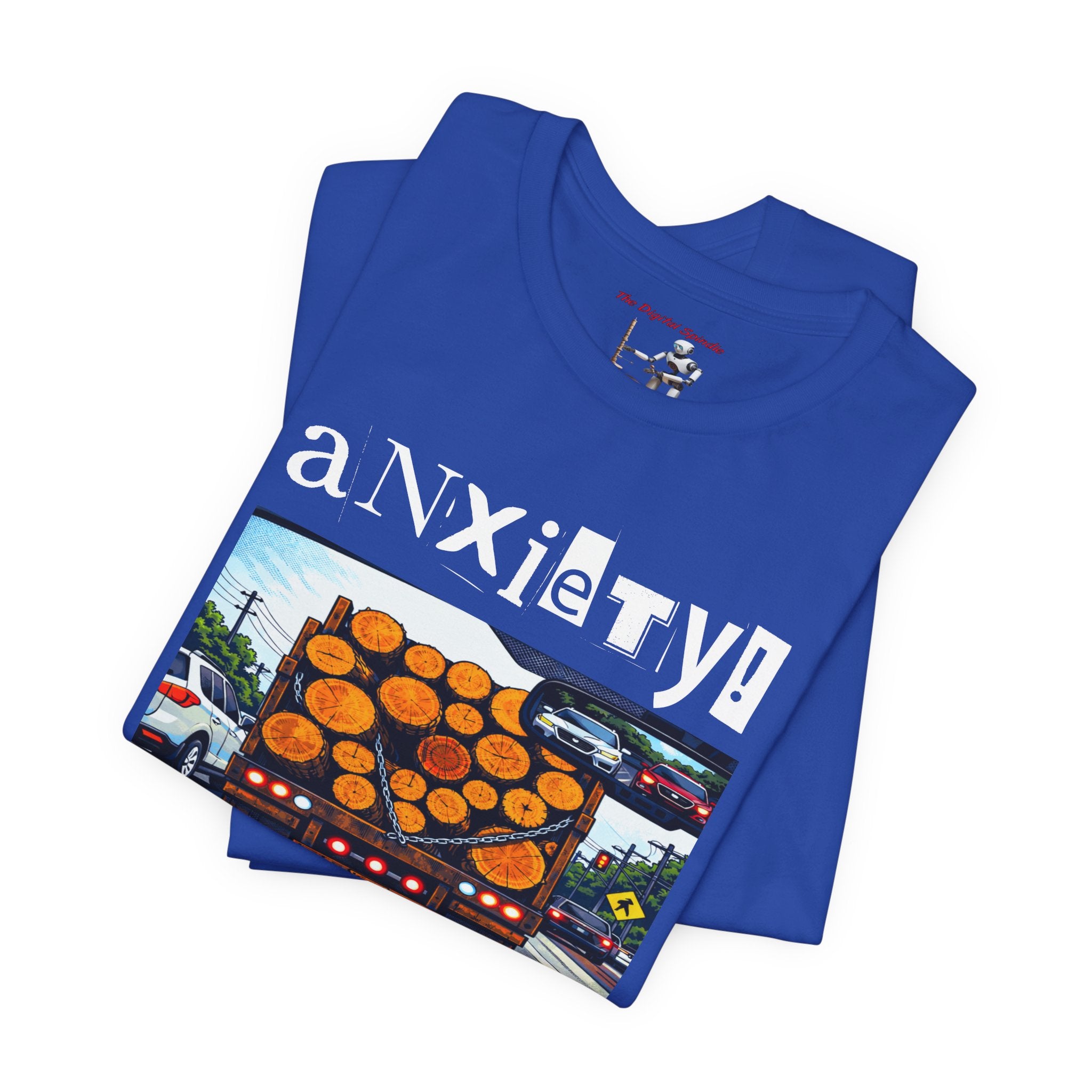 Anxiety GEN X/Millennial Graphic Tee — Humorous Mental Health T-Shirt
