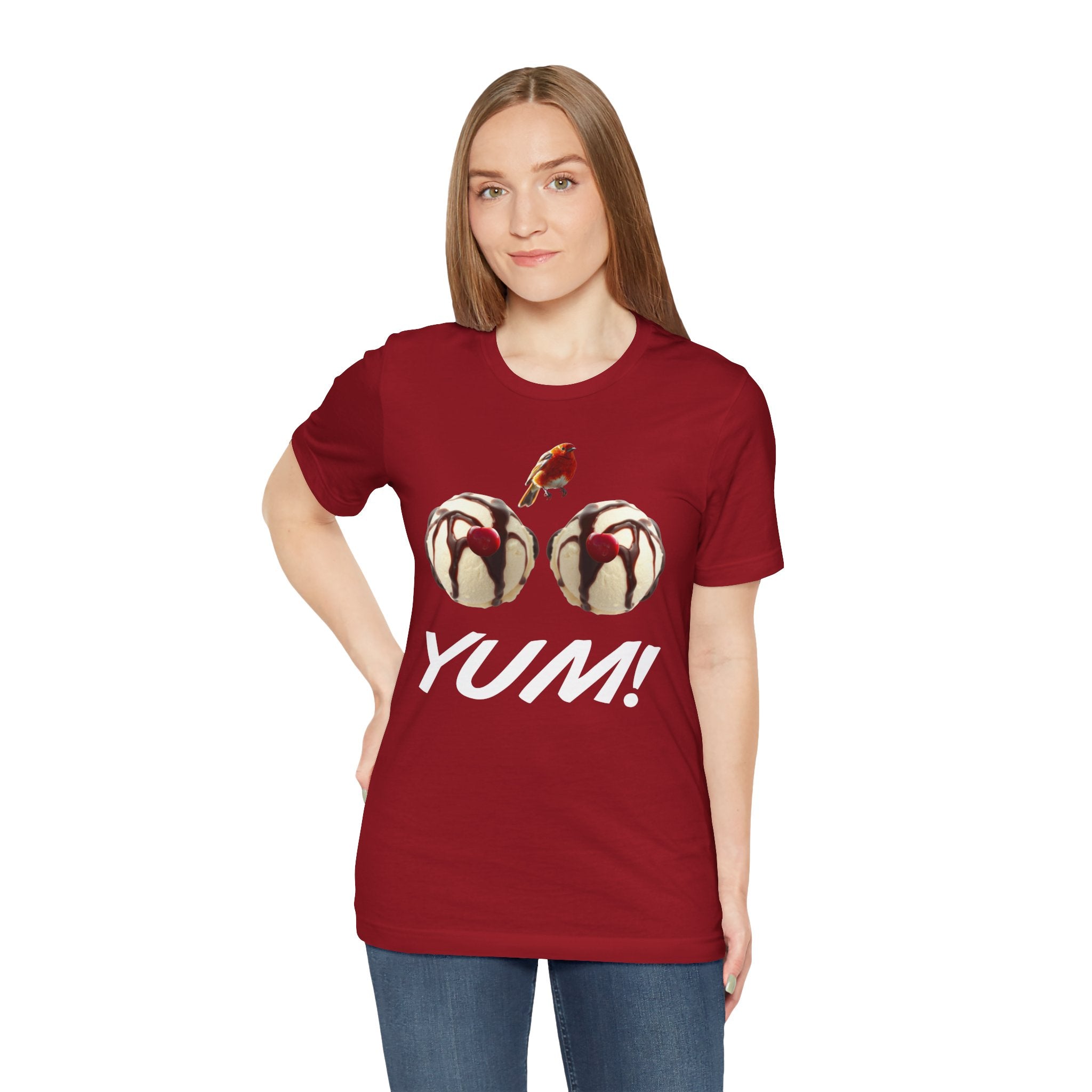 Yum! Ice Cream Scoop Graphic Tee