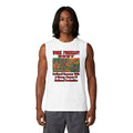 Busy Work Forecast Muscle Tank — 'Work Forecast: Busy' Humorous Office Tank Top
