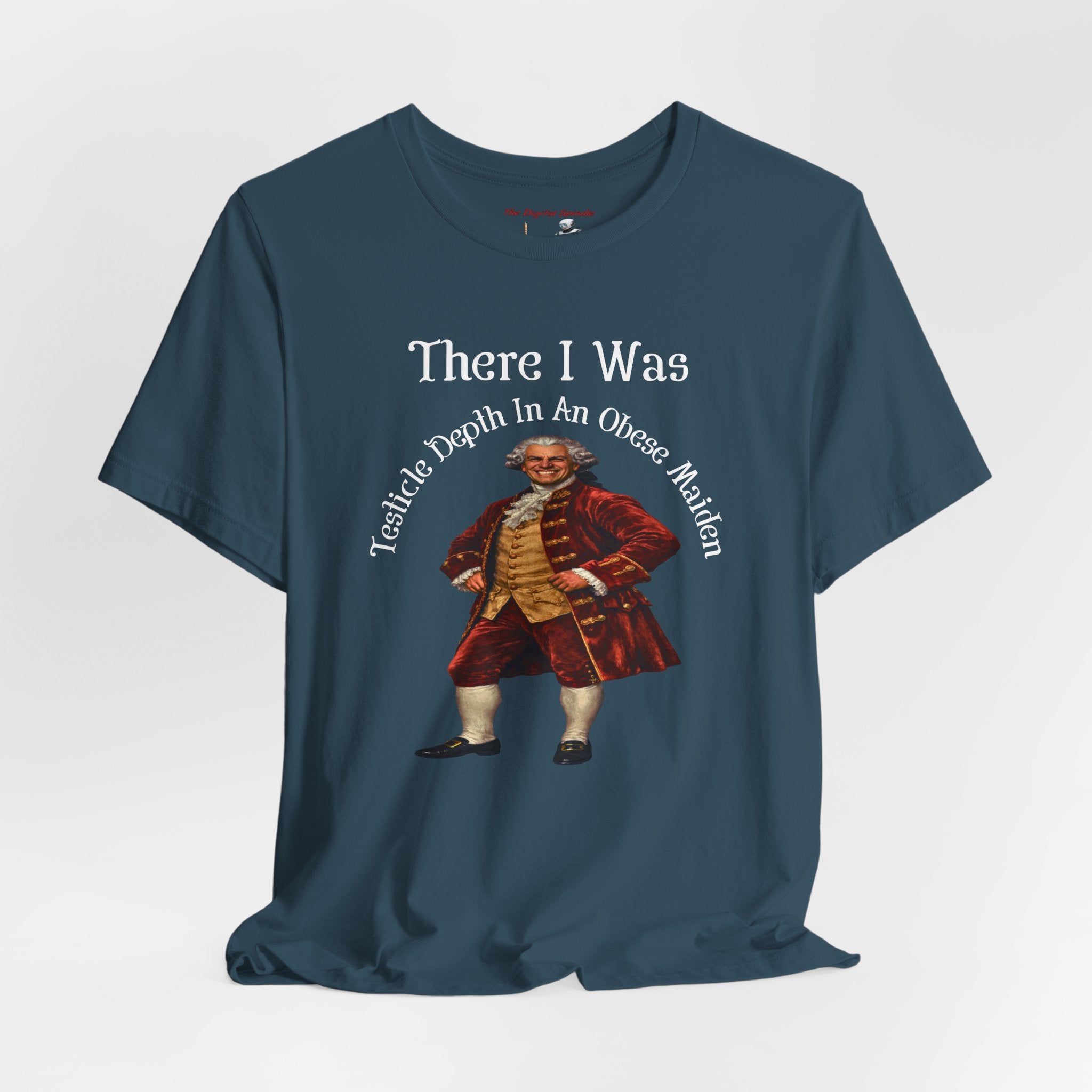 There I Was Tee — Vintage Gentleman Illustration