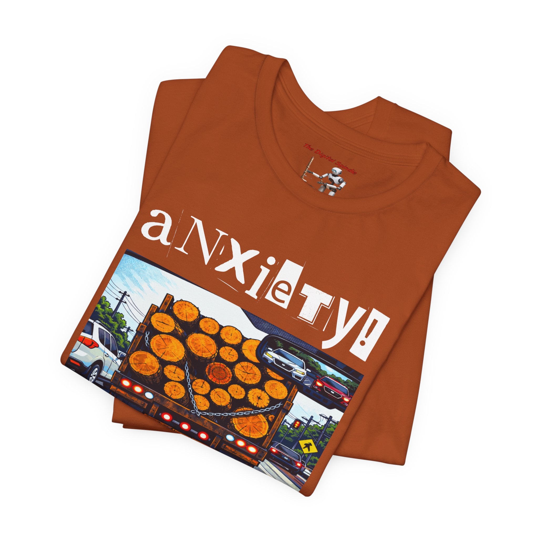 Anxiety GEN X/Millennial Graphic Tee — Humorous Mental Health T-Shirt