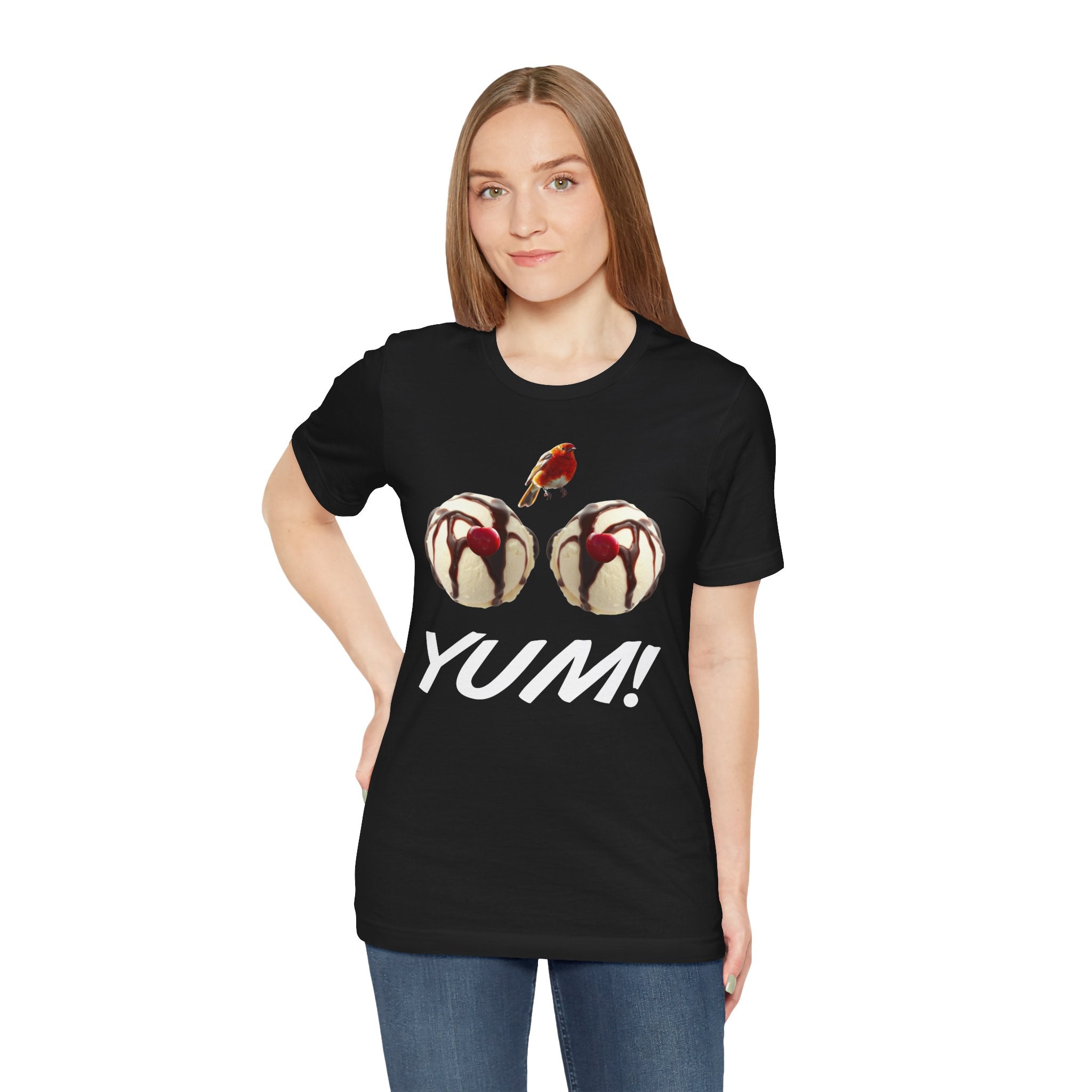 Yum! Ice Cream Scoop Graphic Tee