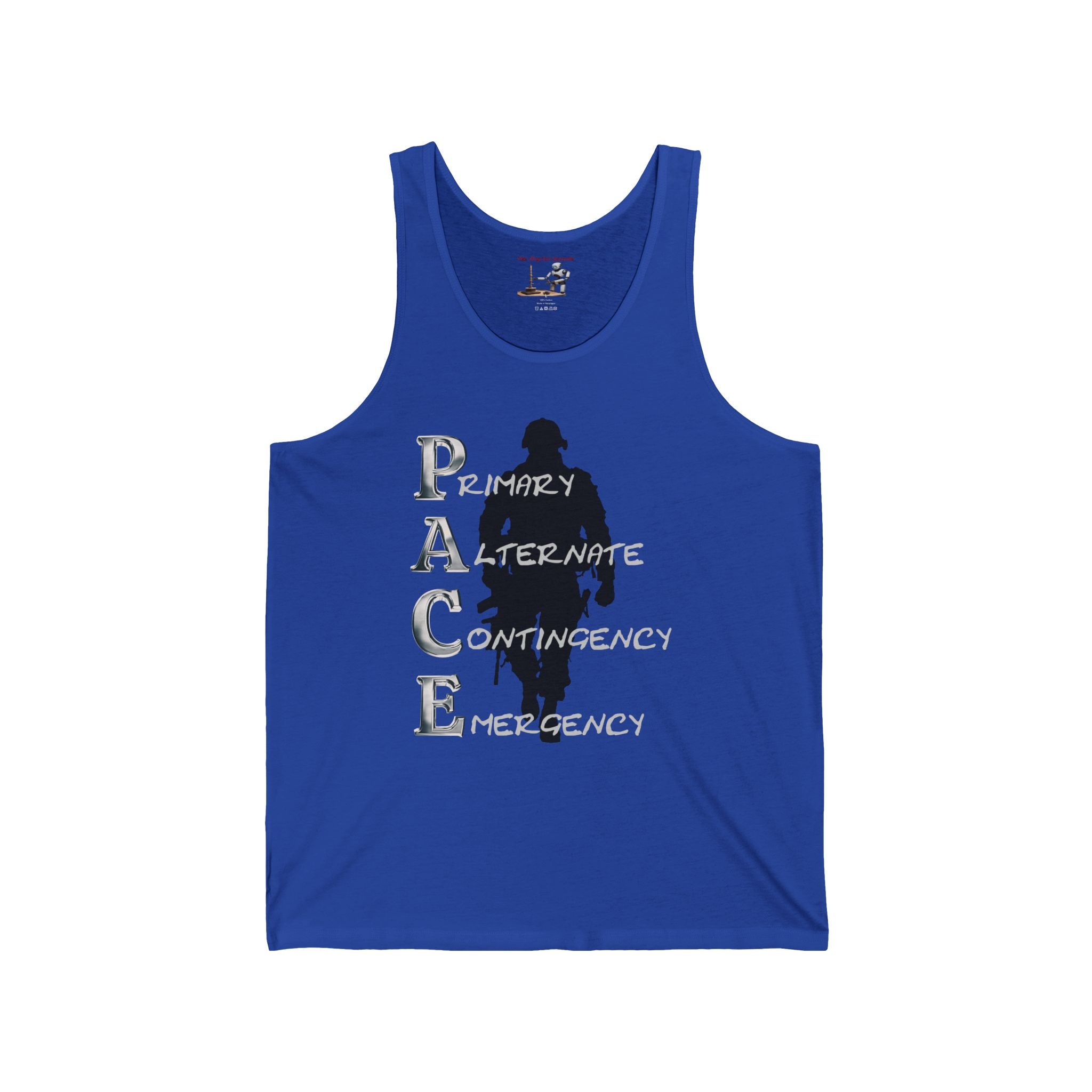 PACE Acronym Tank Top — Military/First Responder Contingency Shirt