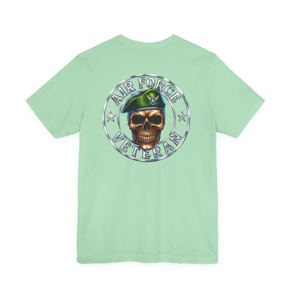 Air Force Veteran Skull T-Shirt