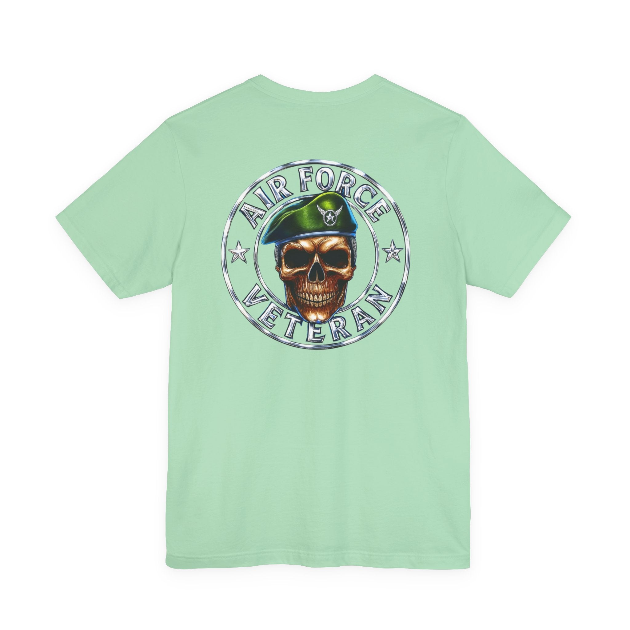 Air Force Veteran Skull T-Shirt