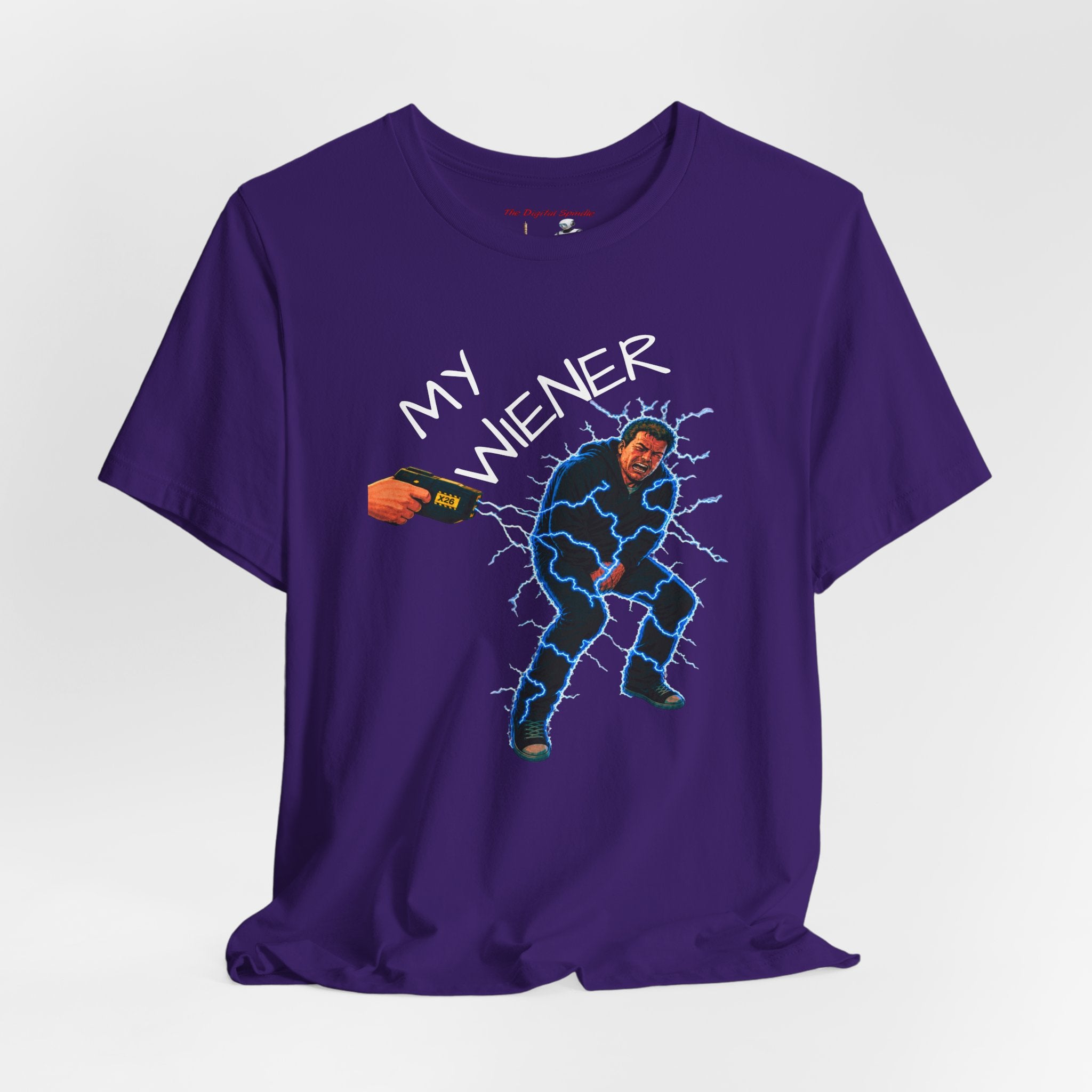 "MY WIENER" Comical Taser Training T-Shirt