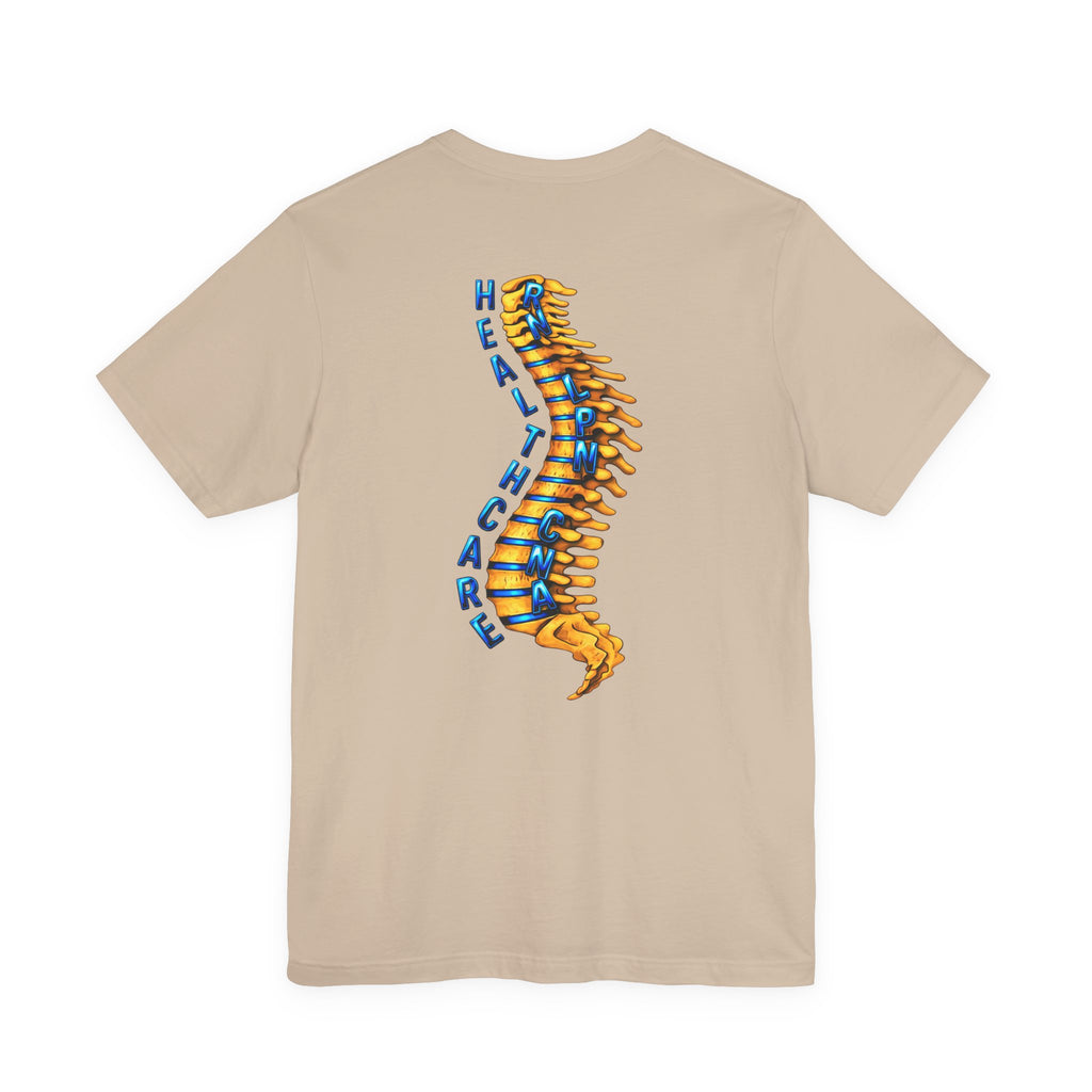 Backbone Of Healthcare Unisex Jersey Short Sleeve Tee