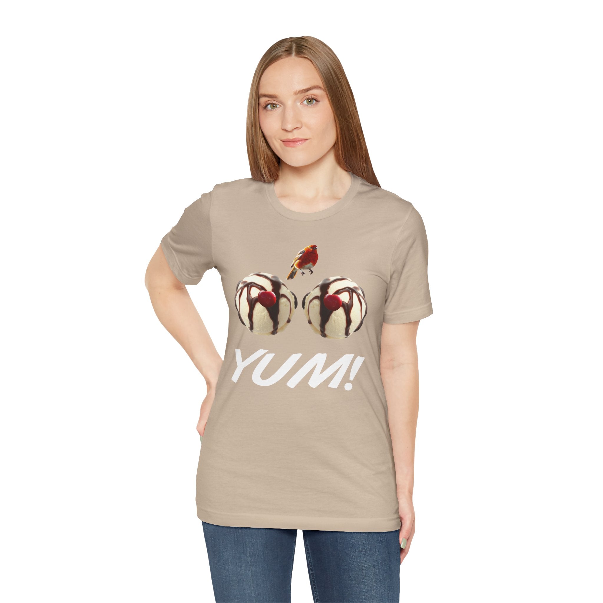 Yum! Ice Cream Scoop Graphic Tee