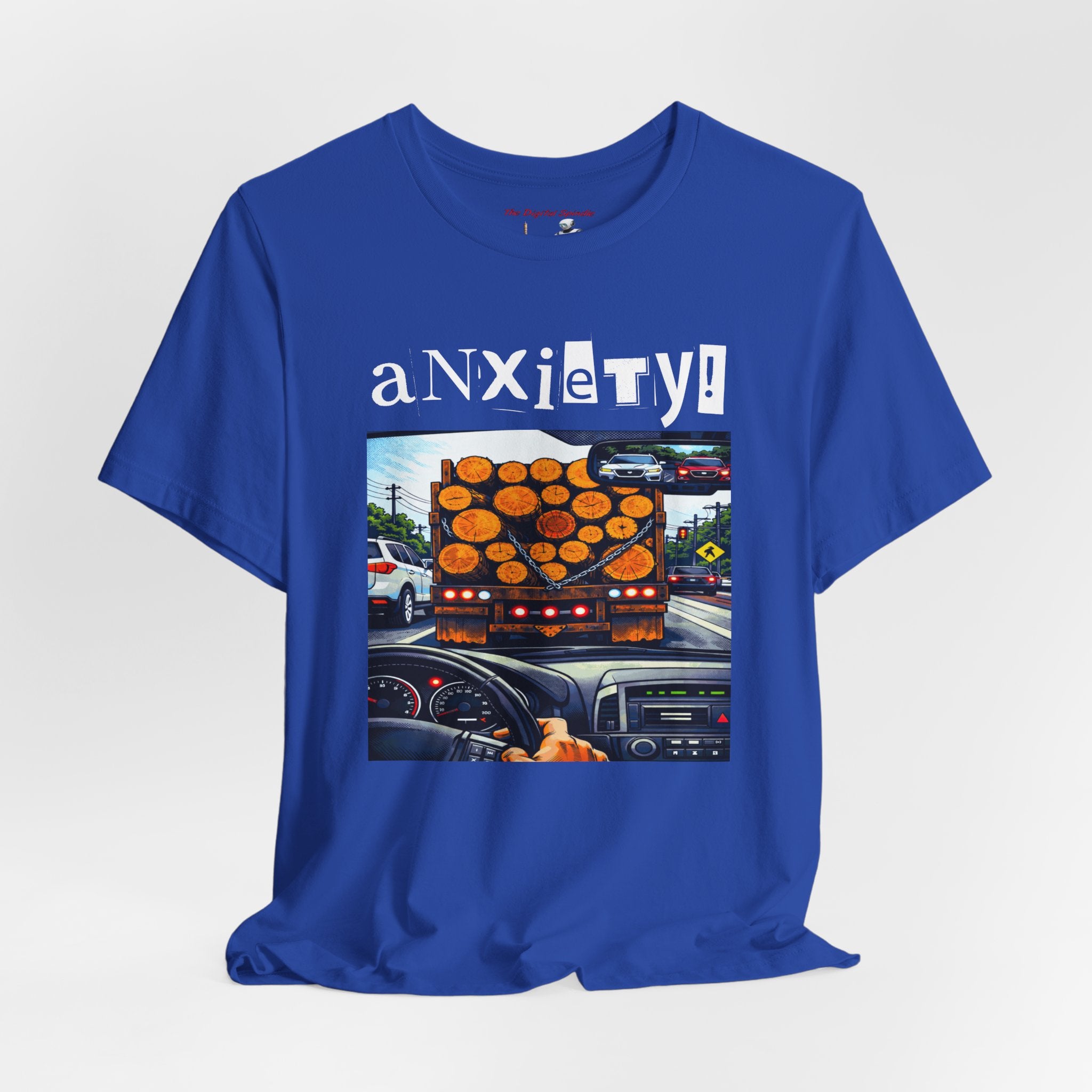 Anxiety GEN X/Millennial Graphic Tee — Humorous Mental Health T-Shirt
