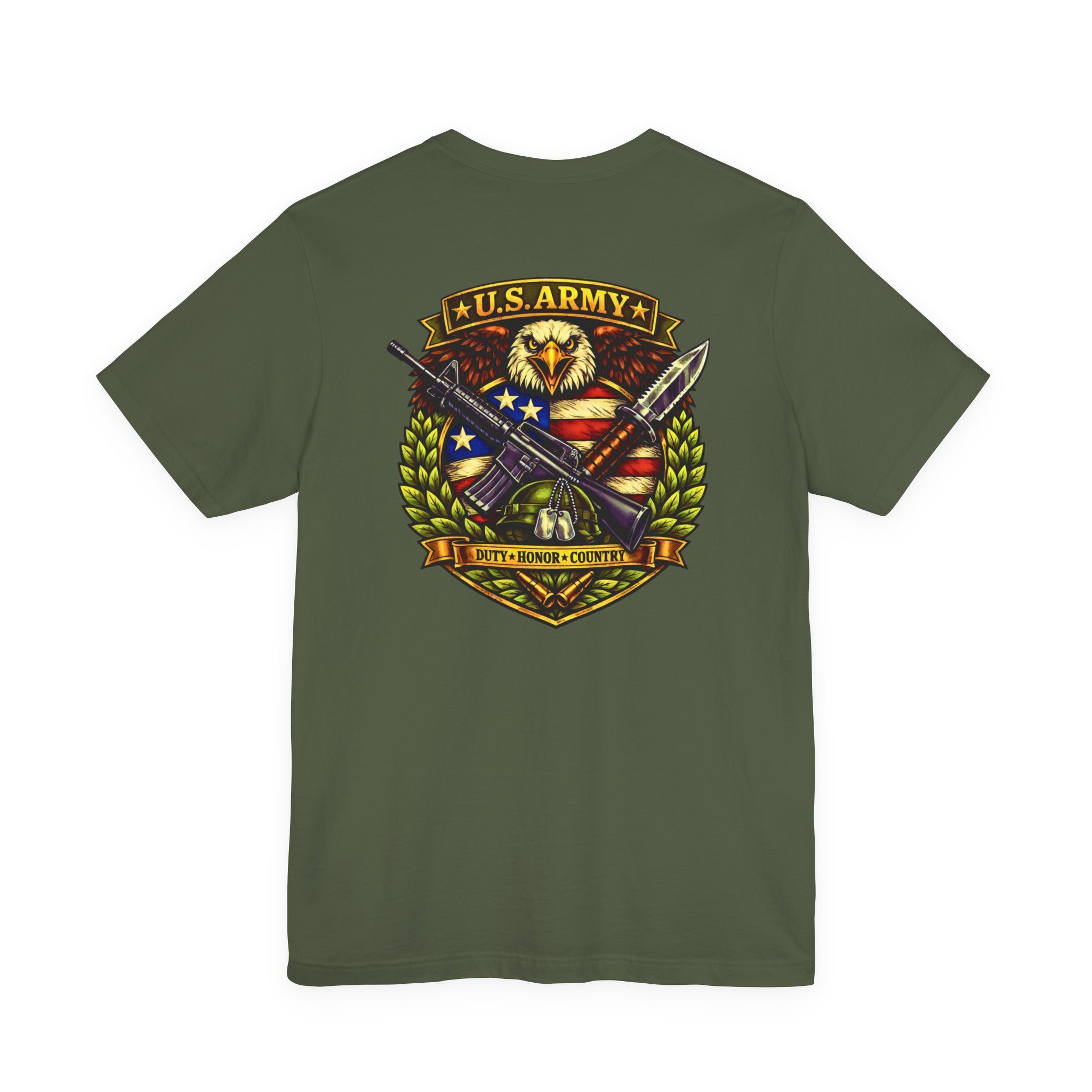 Fallen Soldier Rising Angel T-Shirt — Patriotic Military Veteran Tee