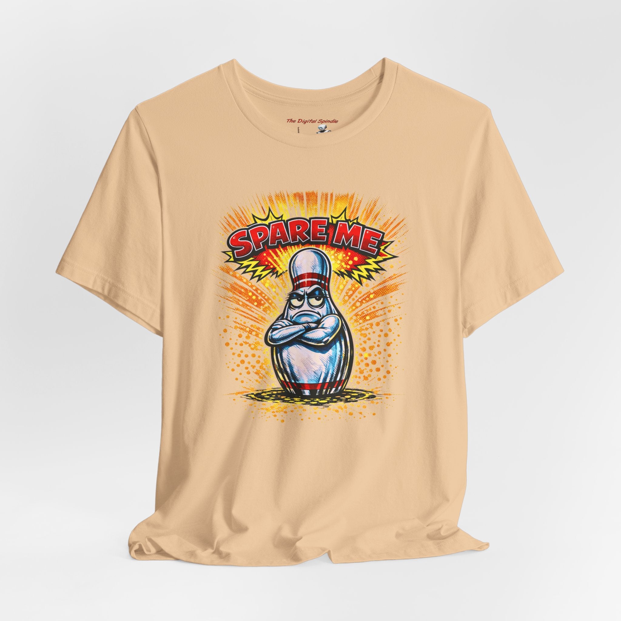"Spare Me" Bowling Pin Tee