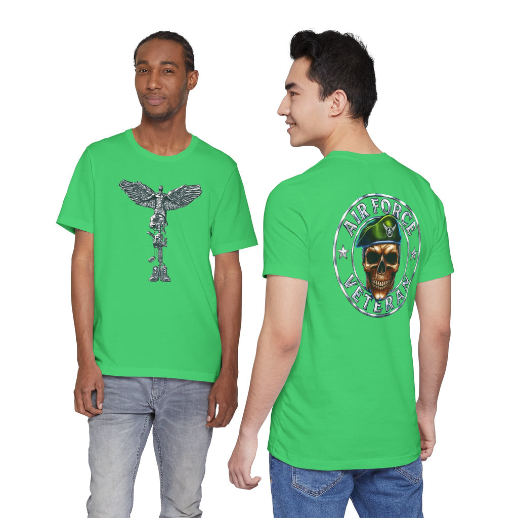 Air Force Veteran Skull T-Shirt