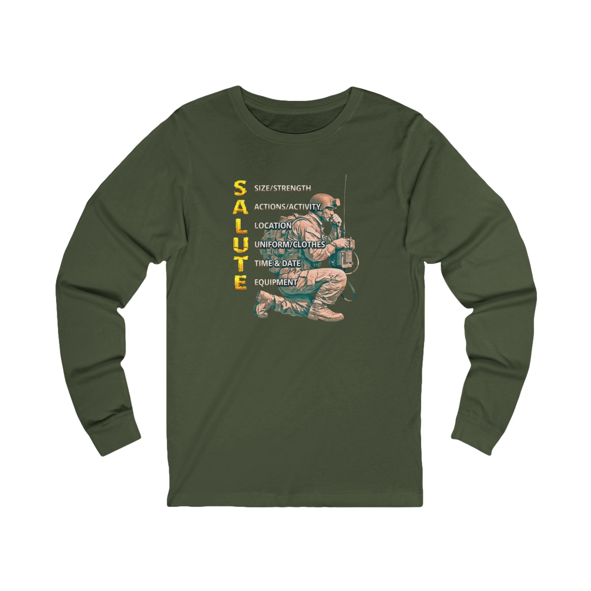SALUTE Long Sleeve Tee