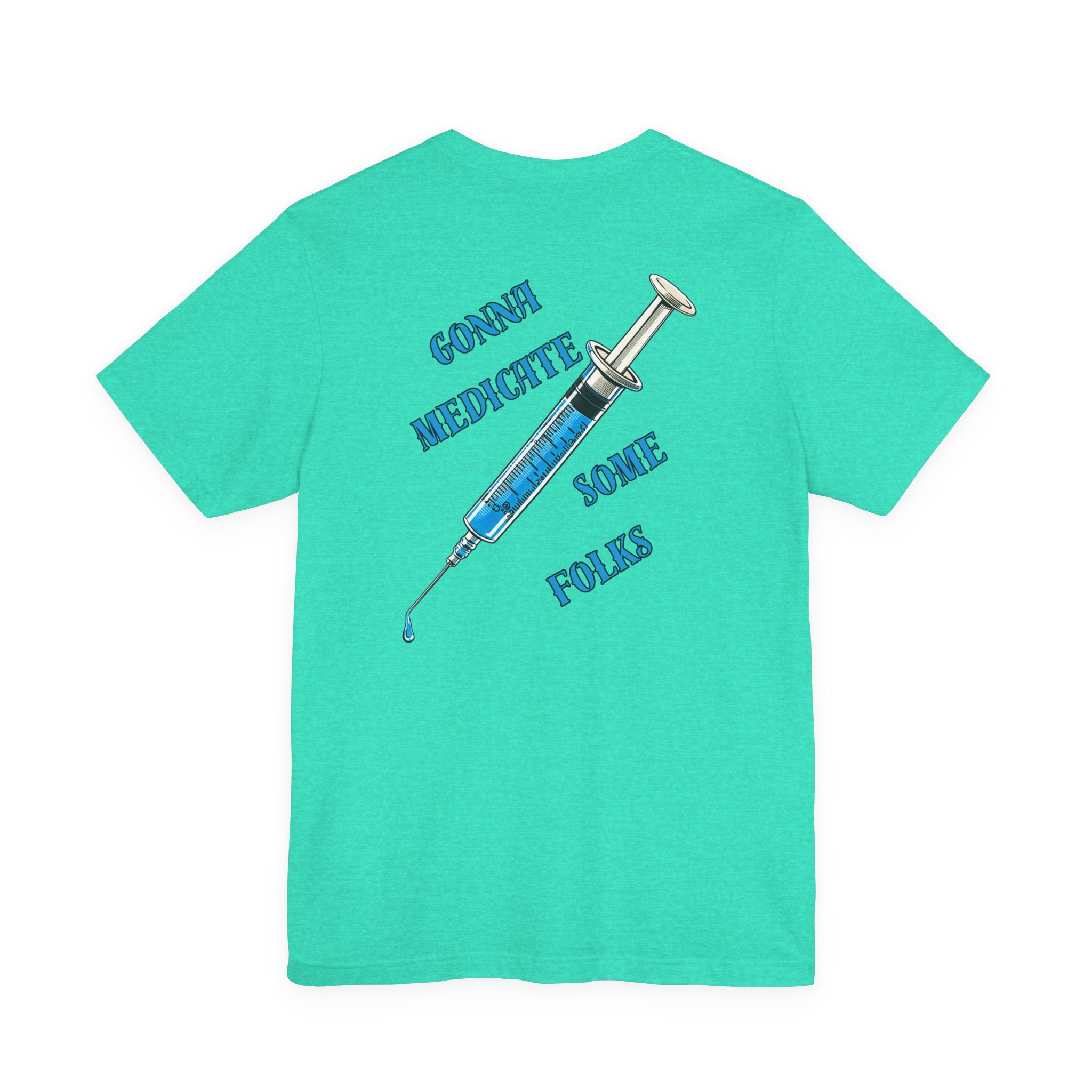 Laughter Is The Best Medicine Tee — Funny Nurse & Medic Caduceus T-Shirt