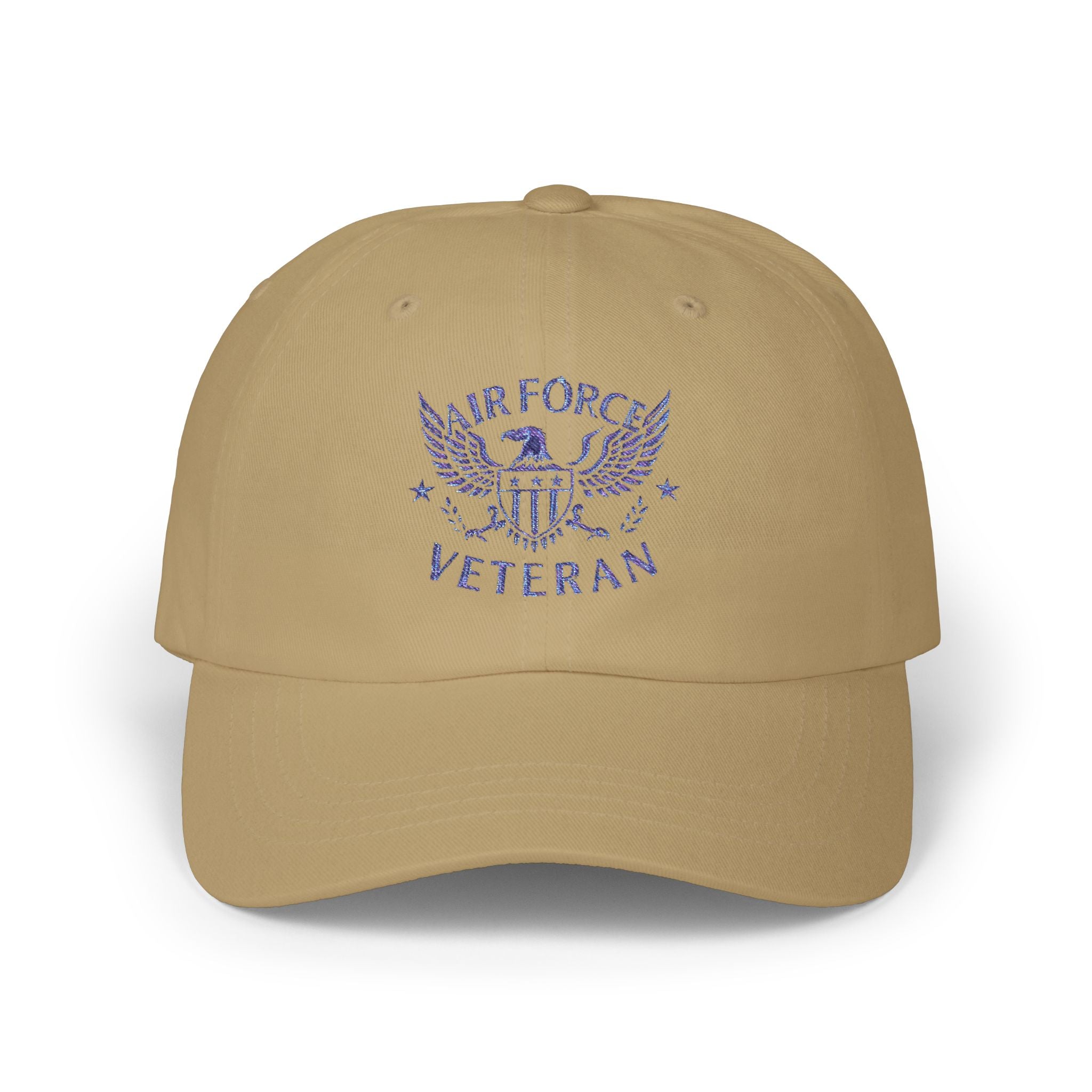 Air Force Veteran Patch Dad Cap