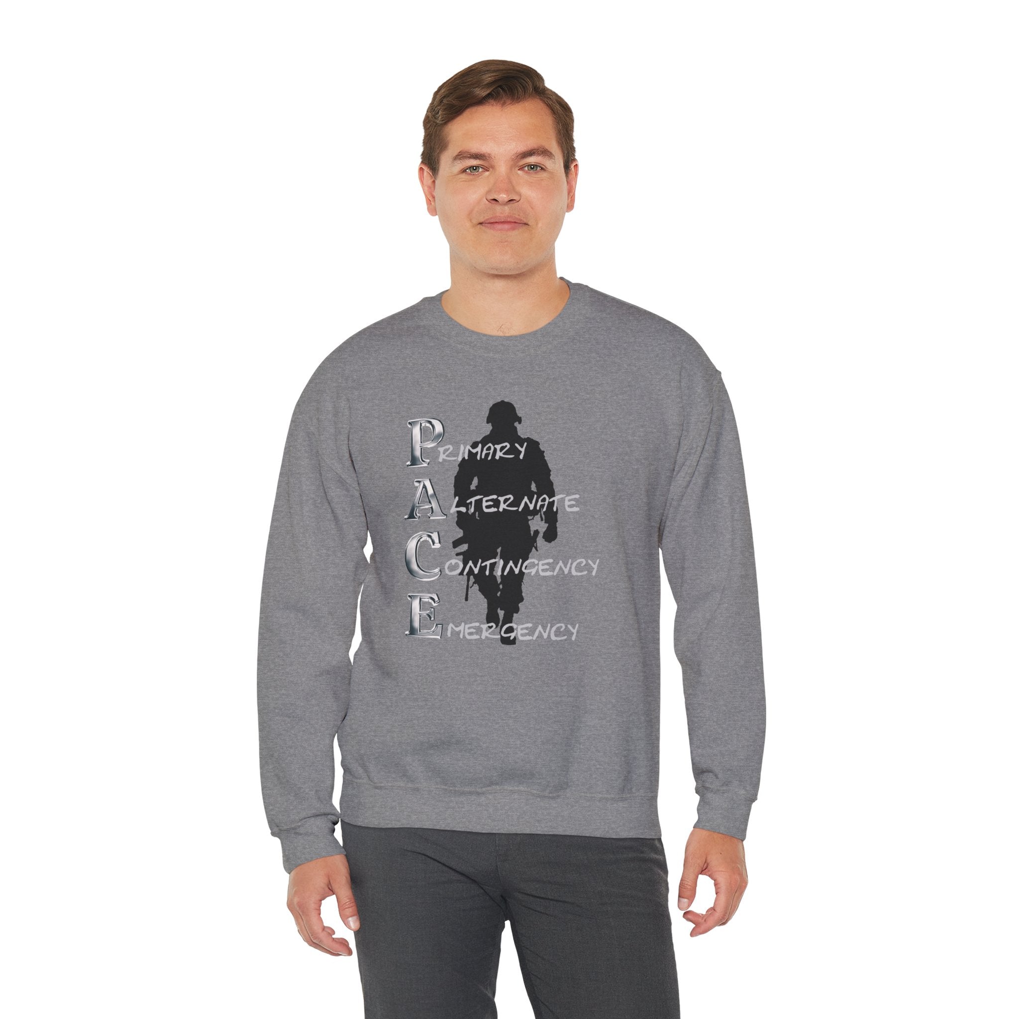 PACE Military Silhouette Crewneck Sweatshirt