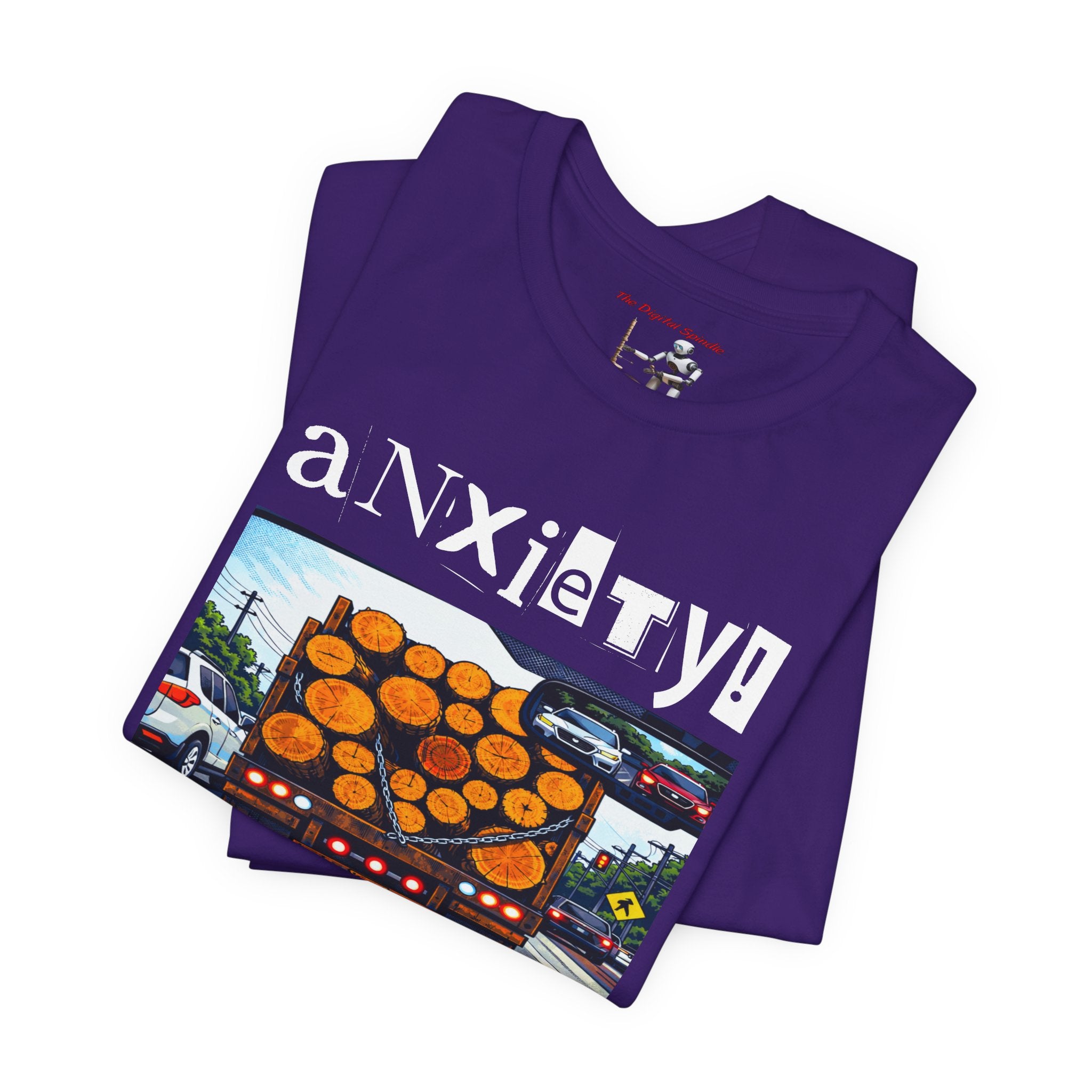 Anxiety GEN X/Millennial Graphic Tee — Humorous Mental Health T-Shirt