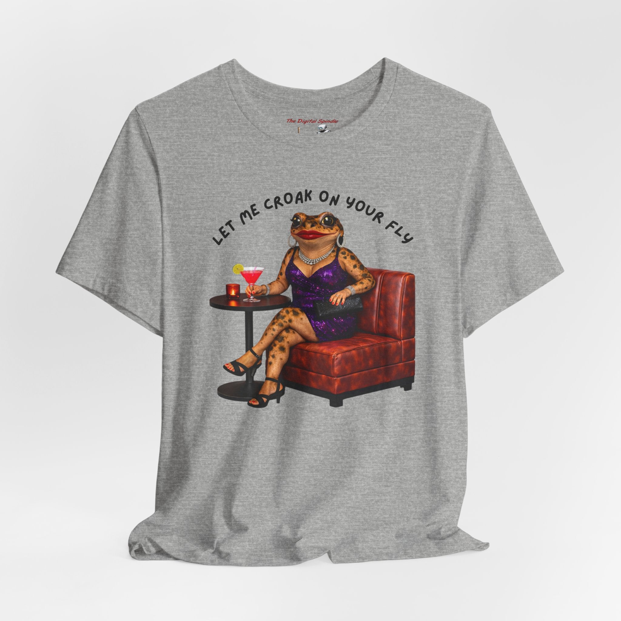 "Let Me Croak On Your Fly" Vintage Cocktail Graphic Tee