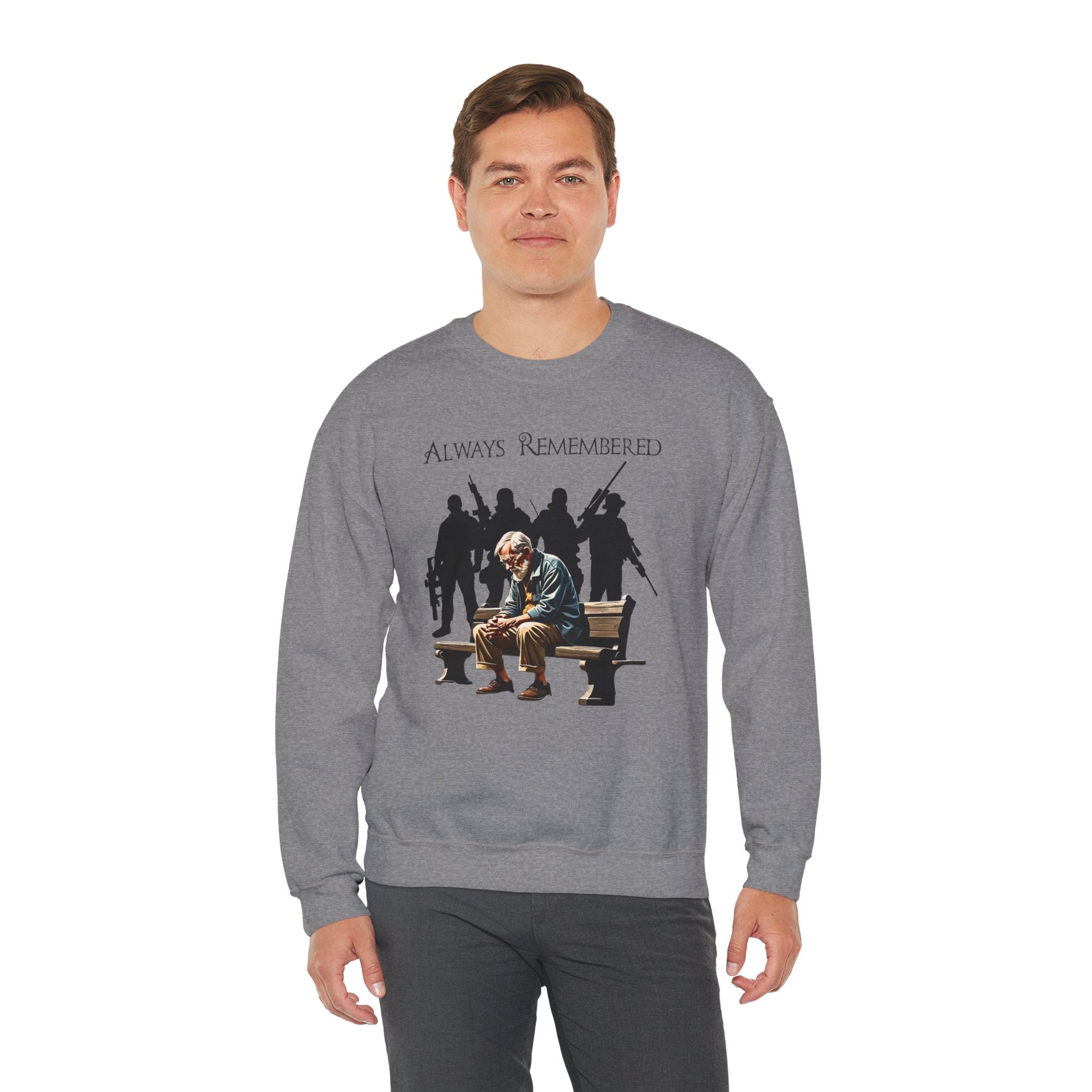 Always Remembered Unisex Heavy Blend™ Crewneck Sweatshirt