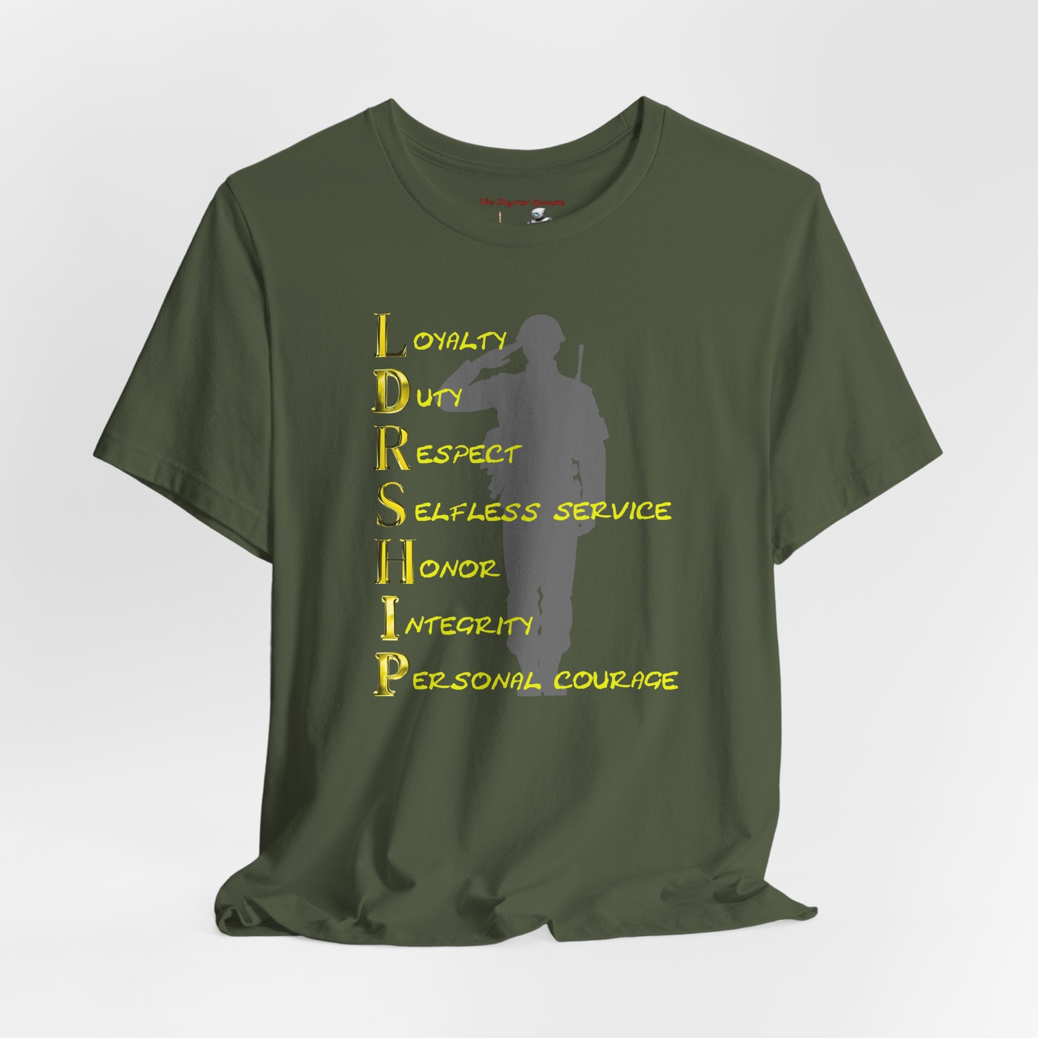 Leadership Values T‑Shirt — Loyalty, Duty, Respect & Honor Military Pride Tee