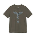 Army Veteran T-Shirt — Skull Helmet & Wings Military Tribute Tee