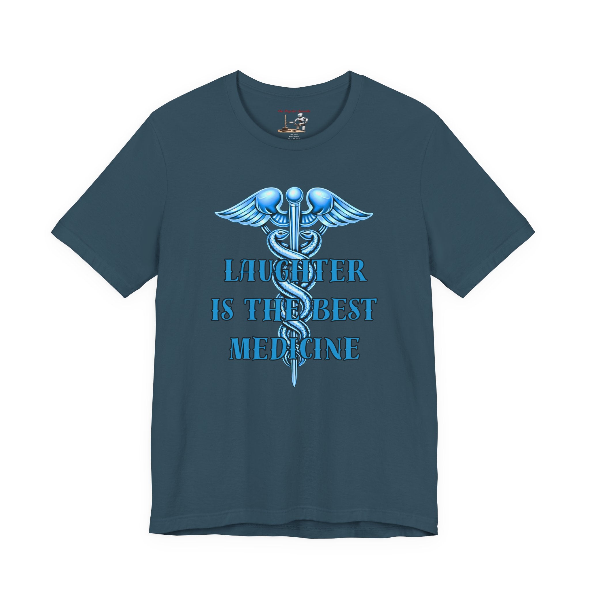 "Laughter Is The Best Medicine" Graphic T‑Shirt