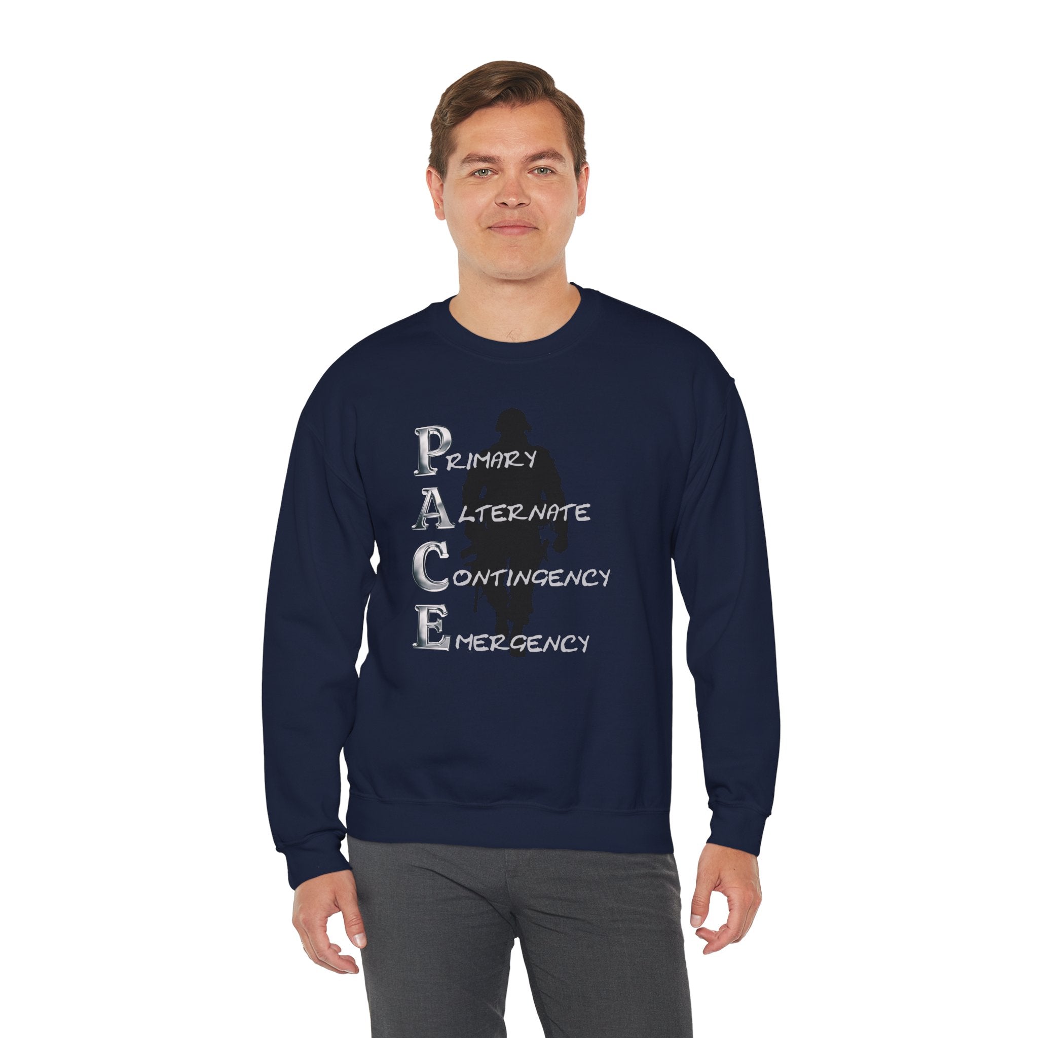 PACE Military Silhouette Crewneck Sweatshirt