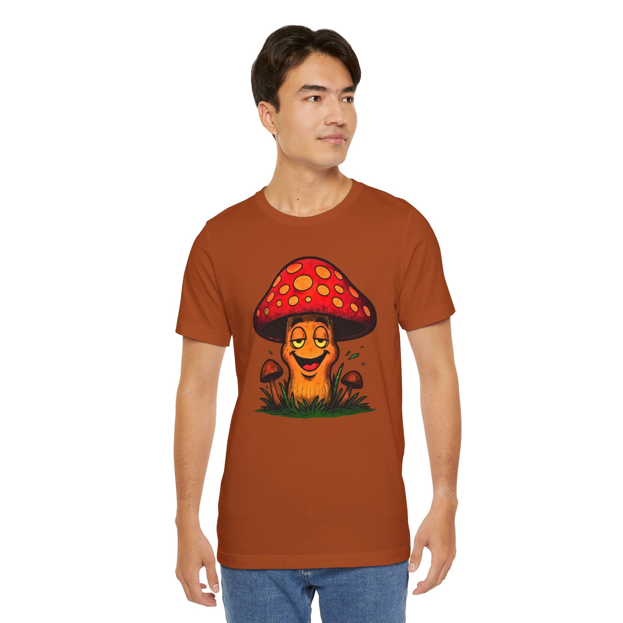 Smiling Psychedelic Mushroom Tee